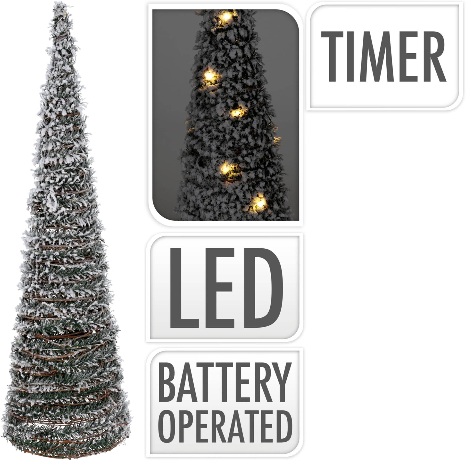 

STOŻEK 30LED 60CM RATTAN