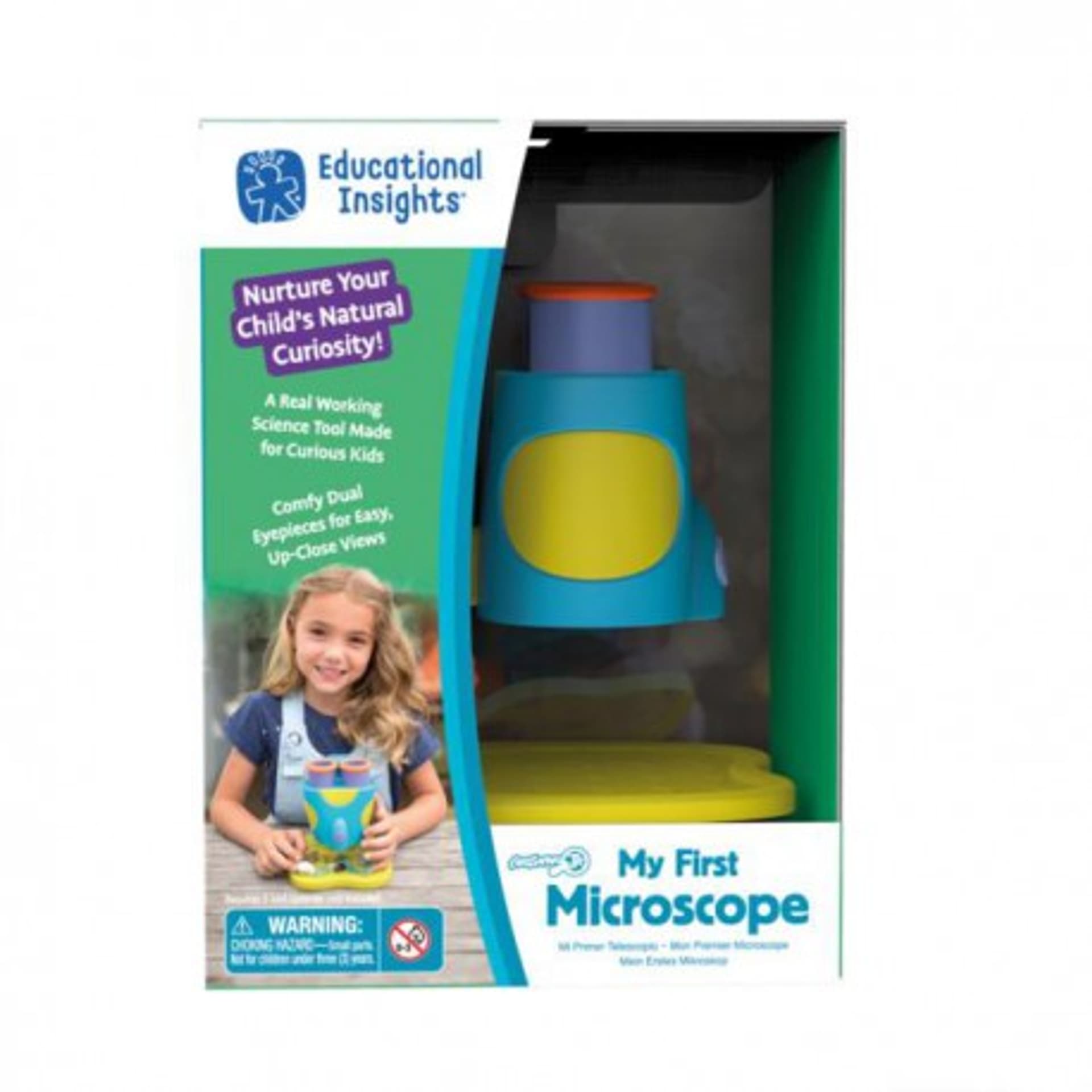 

Learning resources, geosafari jr. mikroskop dla dzieci, 8x