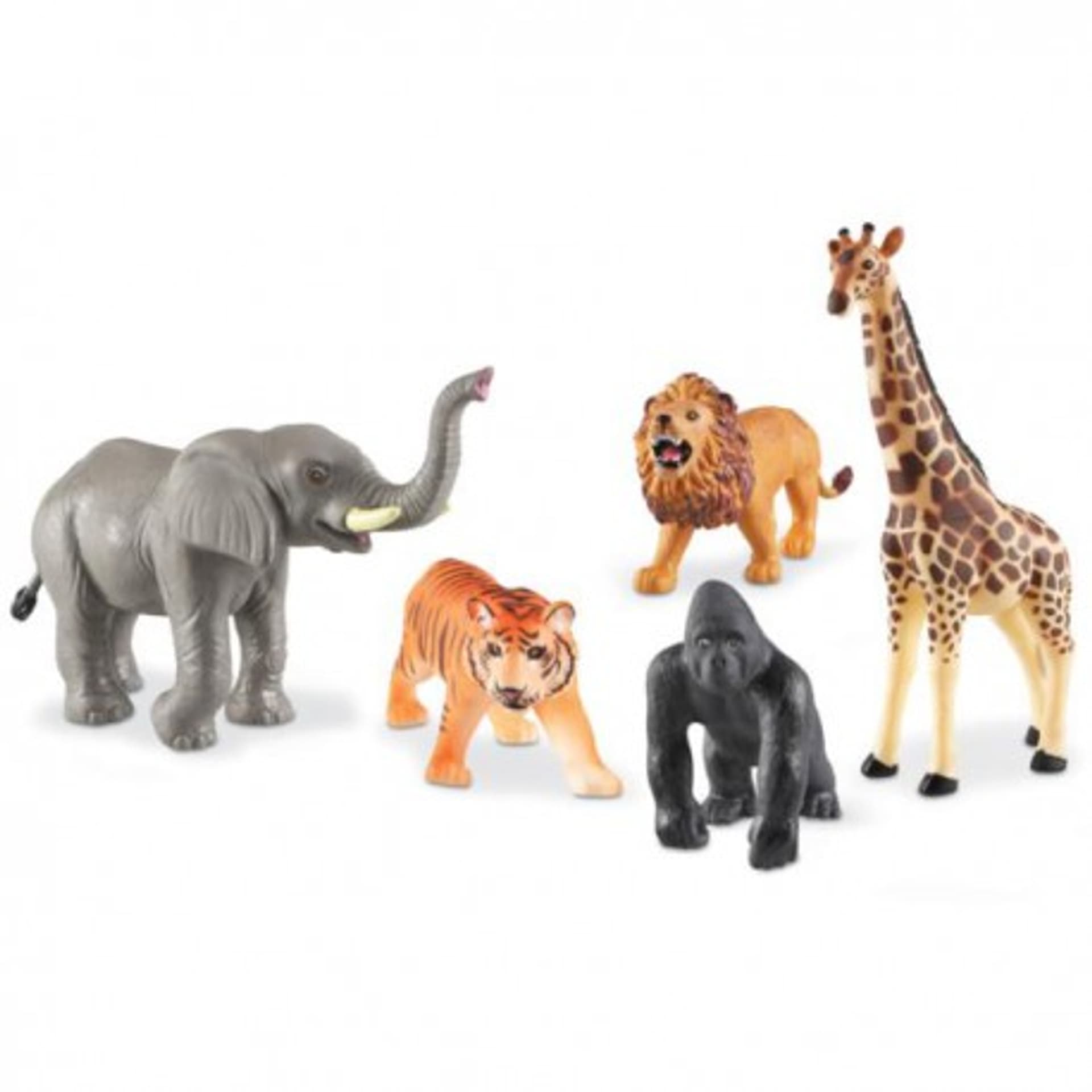 

Duże figurki, zwierzęta, safari, zestaw 5 szt.