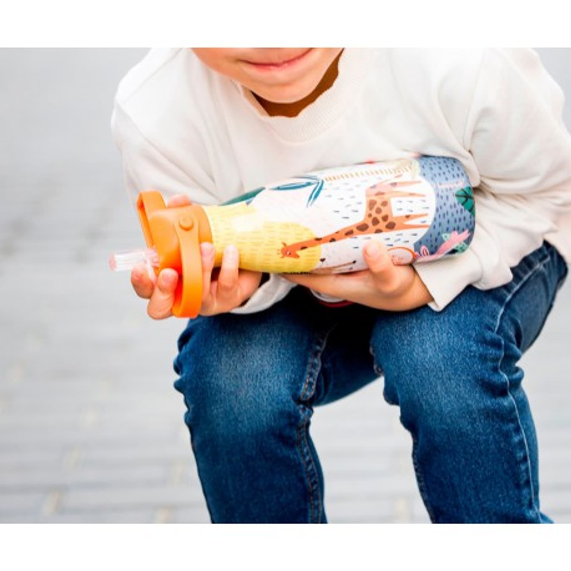 

Cool bottles zakrętka ze słomką i czyścik kids