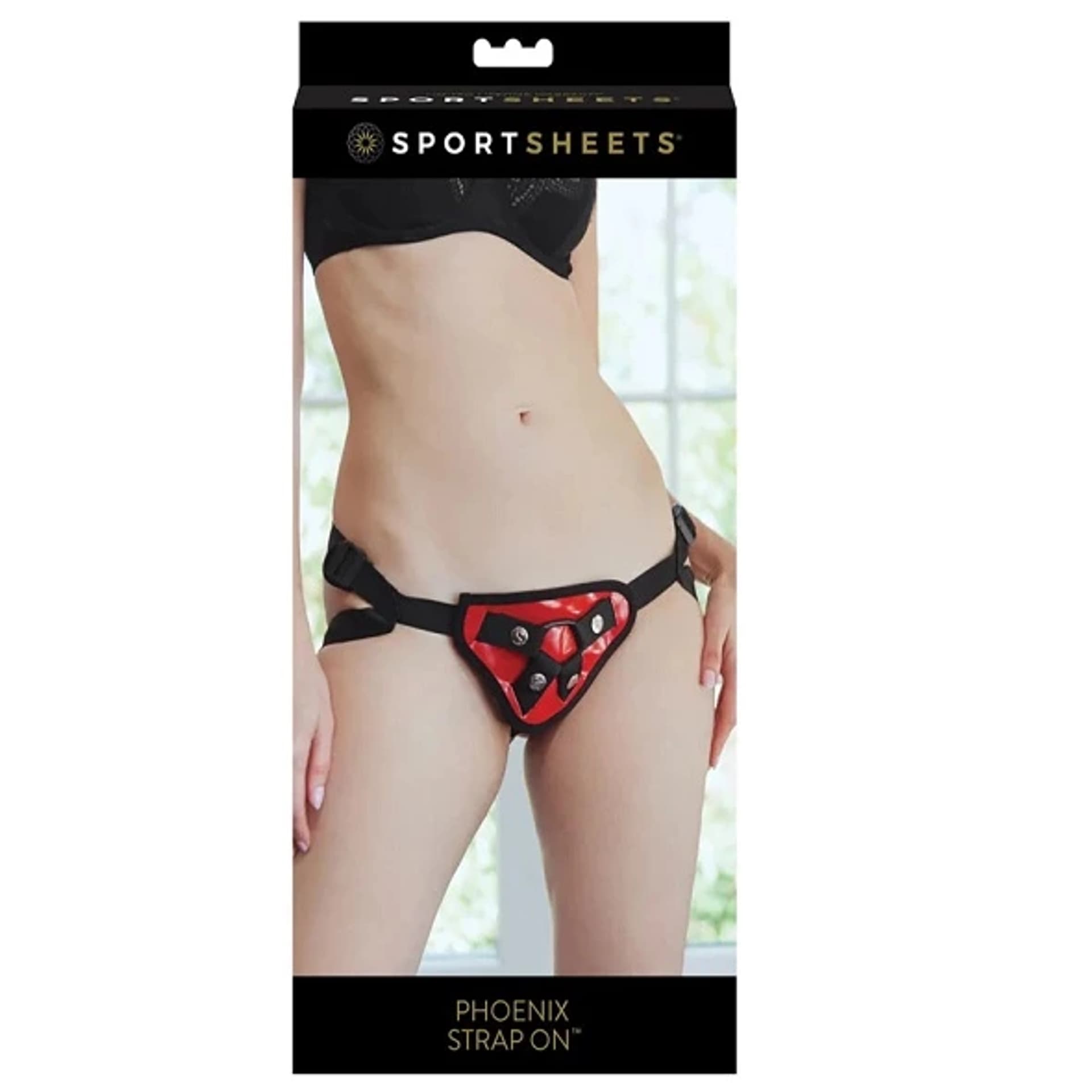 

Strap-on - Sportsheets Phoenix Strap-On Red