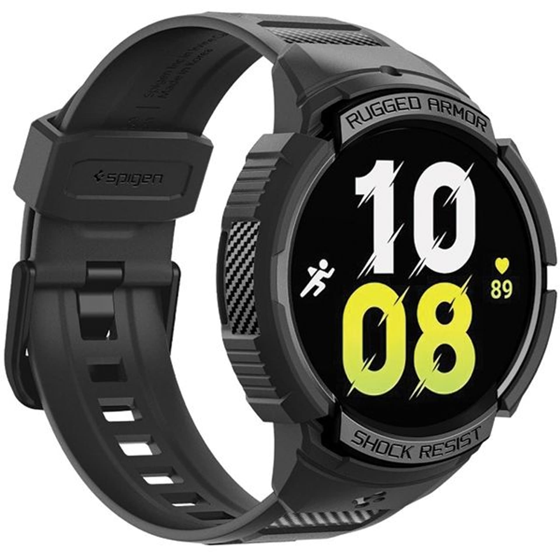 

Spigen Rugged Armor Pro Samsung Watch 6 40mm czarny/black ACS06501