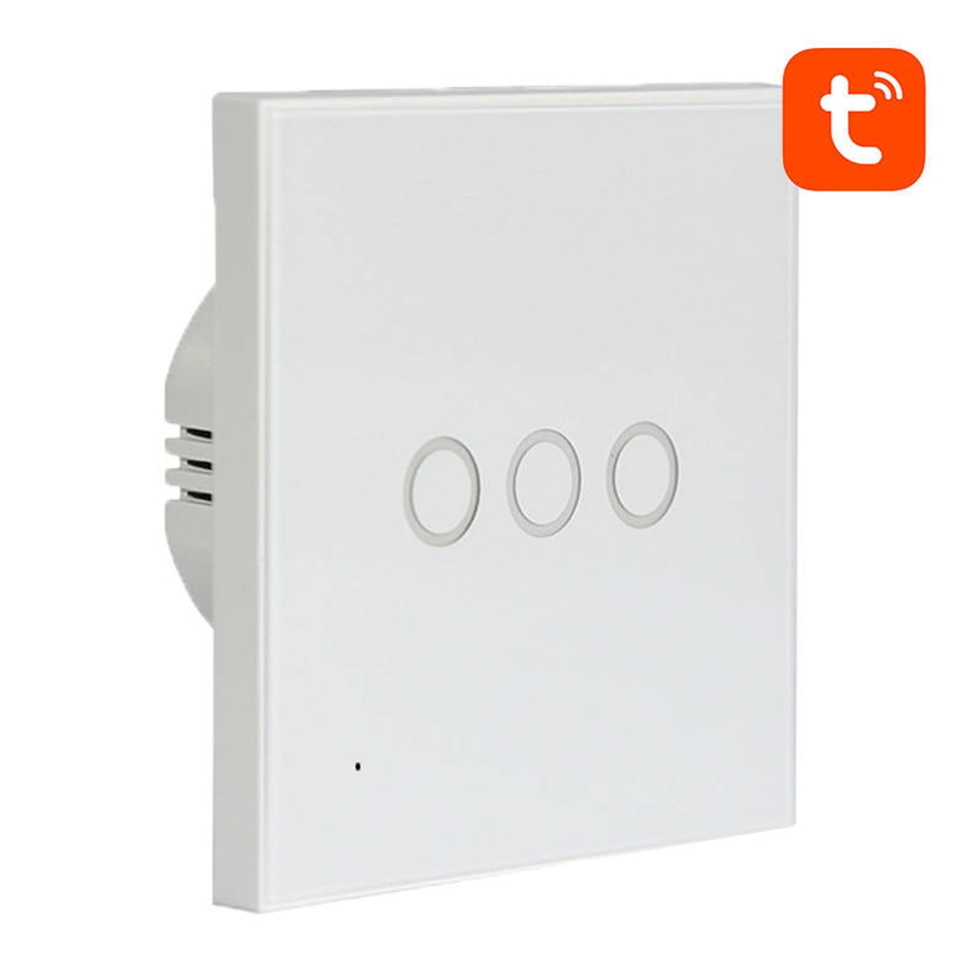 

Włącznik Światła WiFi NEO NAS-SC03WE Potrójny