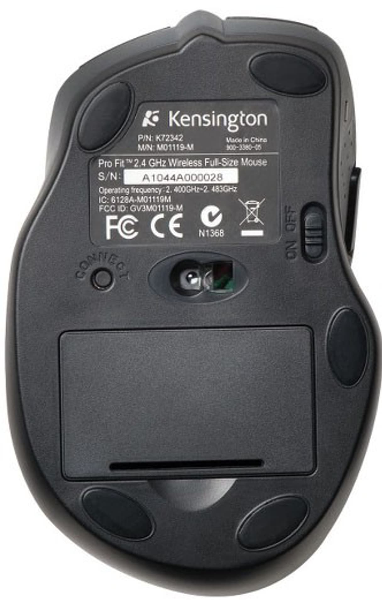 

Mysz Bezprzewodowa KENSINGTON Pro Fit Czarny K72370EU
