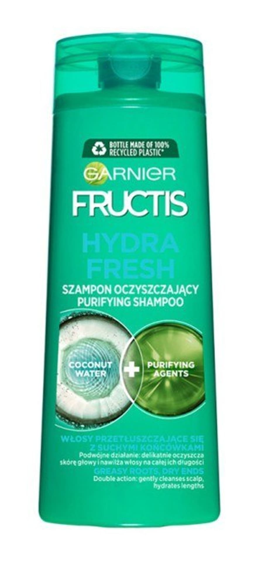 

Fructis Hydra Fresh Szampon do włosów przetłuszczających się z suchymi końcówkami 400ml