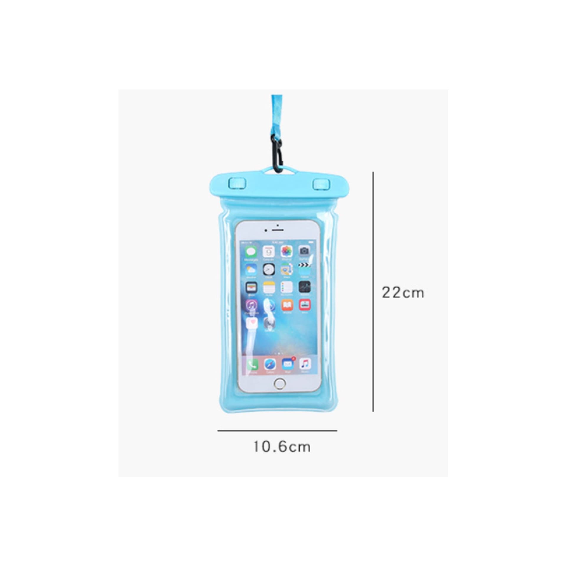 

ETUI WODOODPORNE POKROWIEC NA TELEFON czarny CASE03