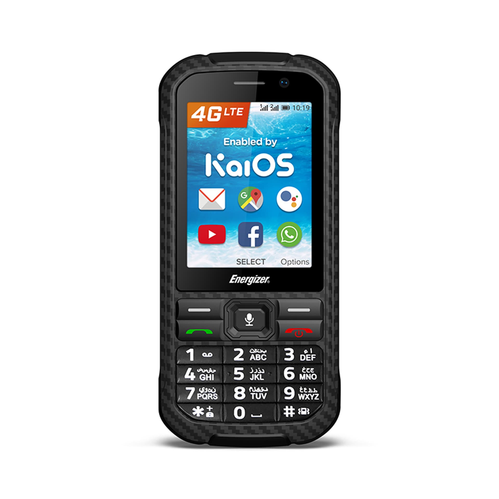 

Energizer HardCase H280S - Pancerny telefon 512MB RAM 4GB 2,8" 4G Dual Sim EU (Czarny)