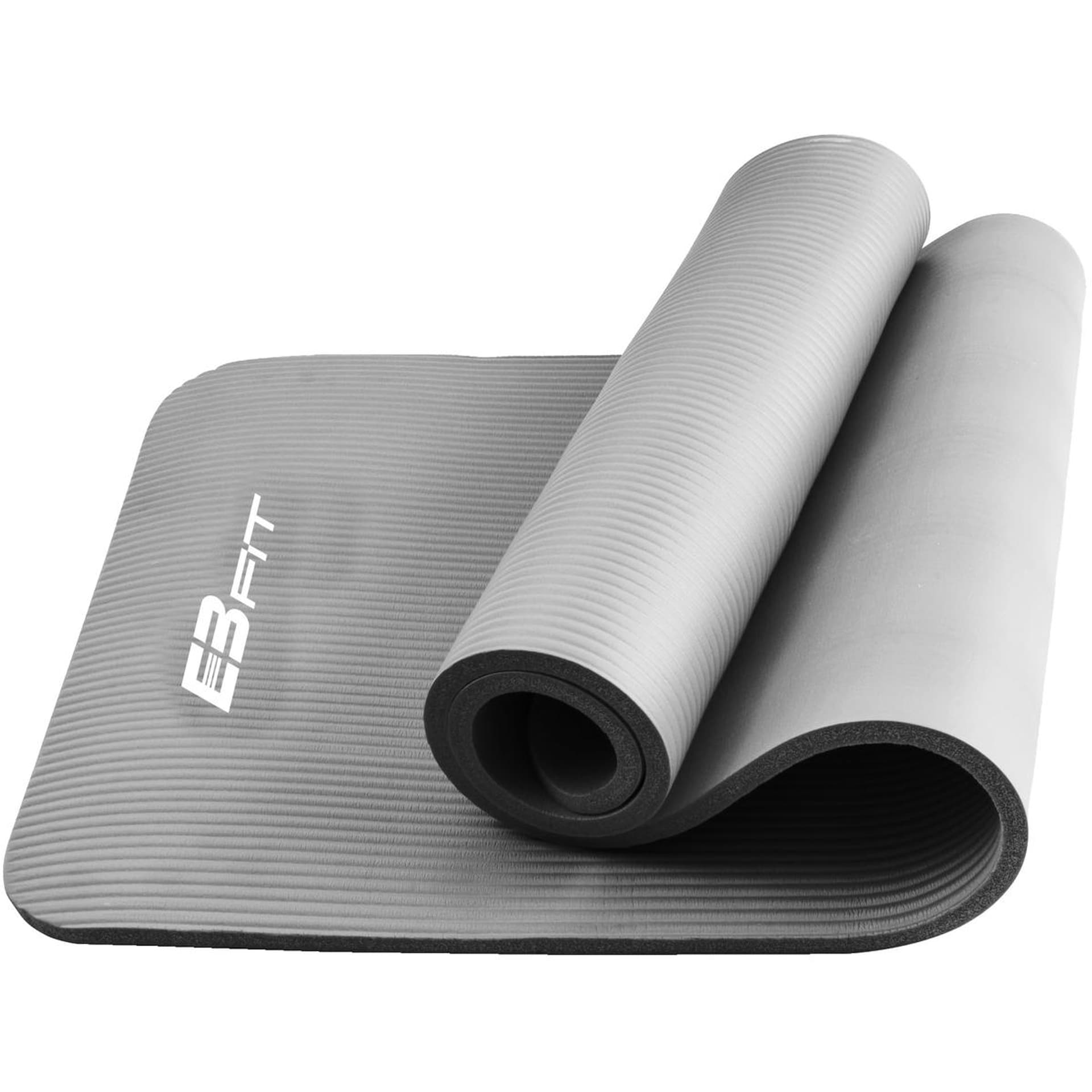 

MATA FITNESS NBR ANTYPOŚLIZGOWA CIEMNO SZARA I TORBA 180X60X1,5CM EB FIT