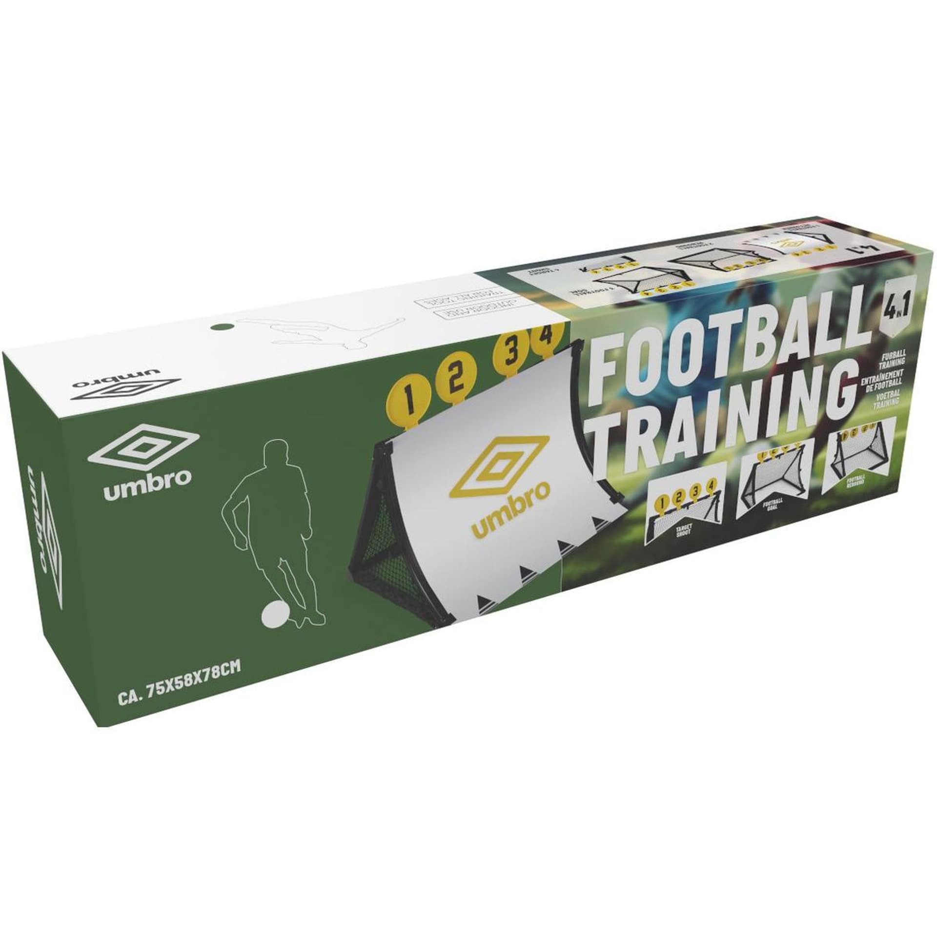 

BRAMKA RAMA TRENINGOWA 4w1 75x78x58cm UMBRO