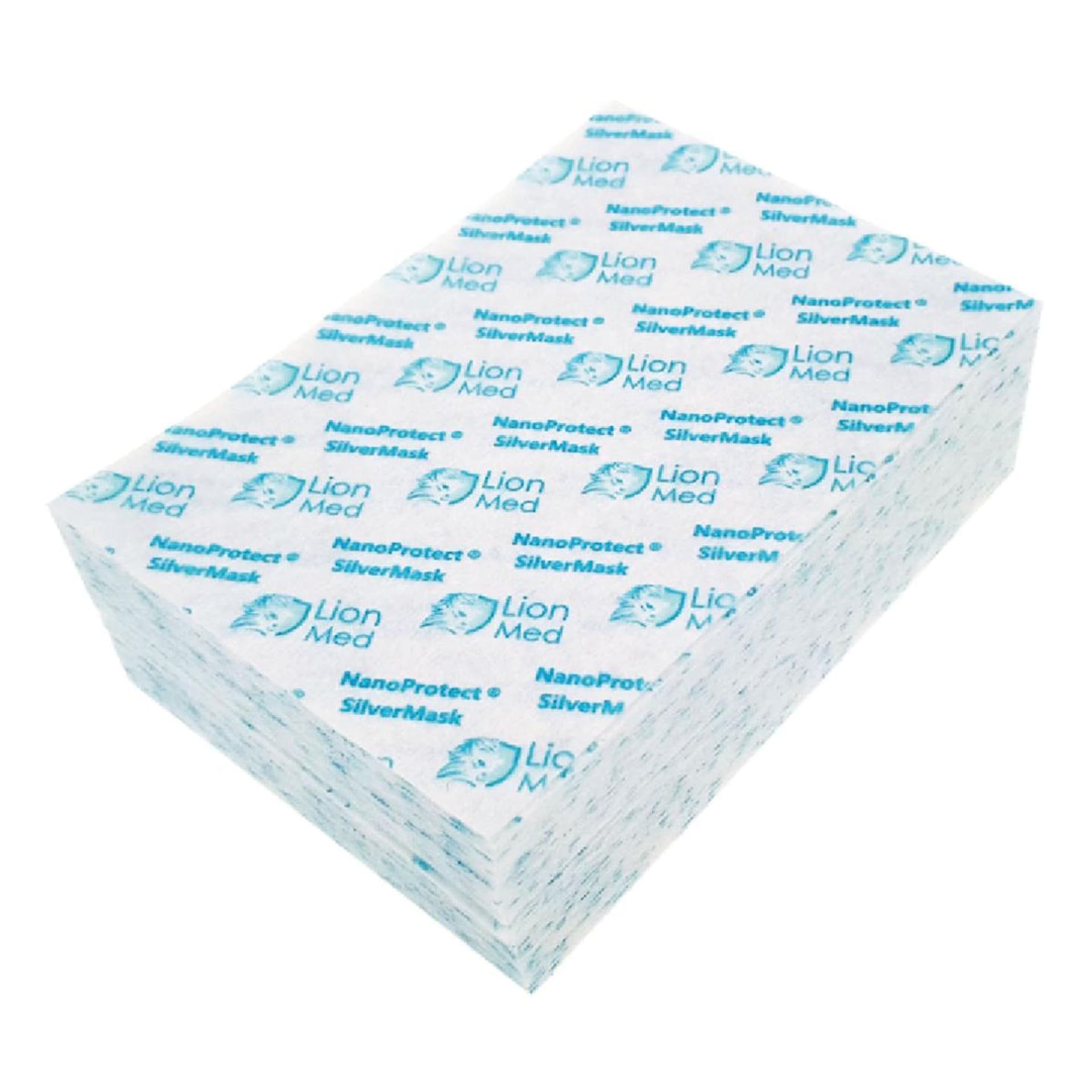 

FILTR Z AKTYWNYM NANOSREBREM 2-WARSTWOWY (10-pak) do maseczki 380047, 10-pak) do maseczki 38004