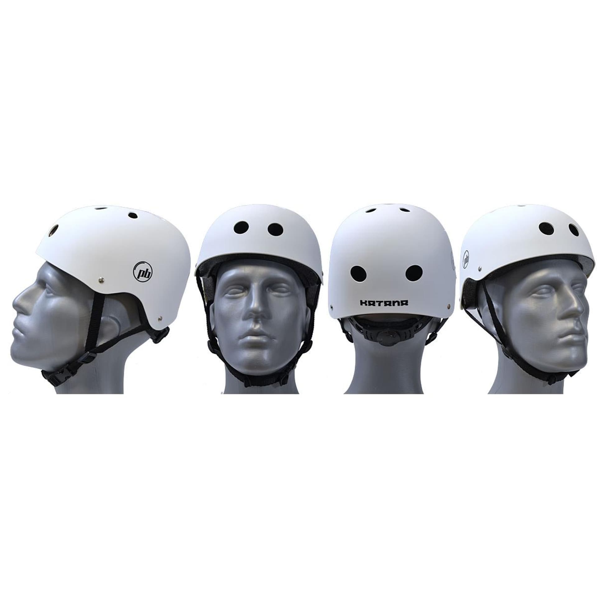 

KASK SKATE PB KATANA BIAŁY R.S