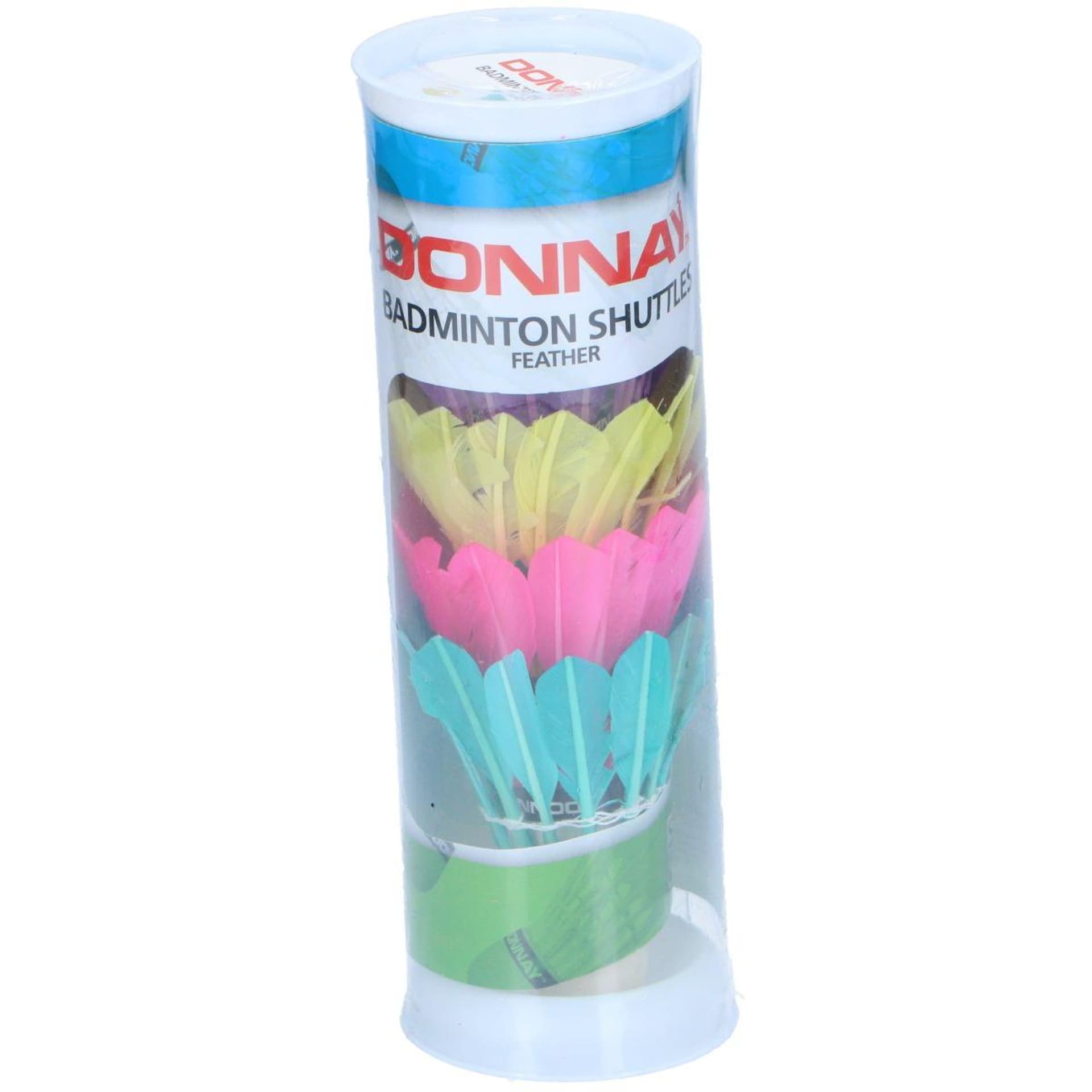 

LOTKA BADMINTON Z PIÓR DONNAY 5SZT KOLOR