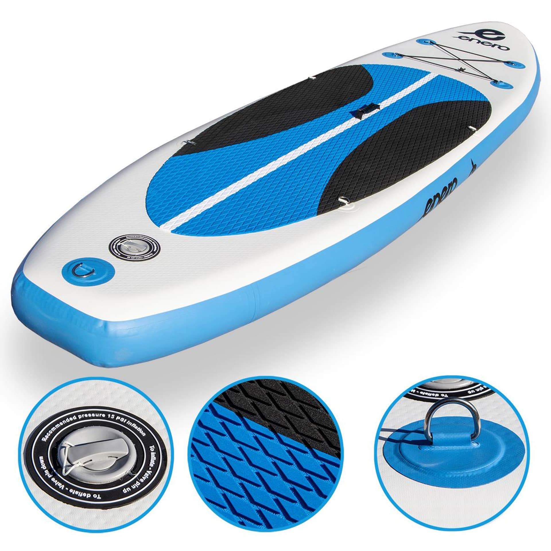 

DESKA SUP 135KG DMUCHANA ENERO 300x76x15CM BLUE SET