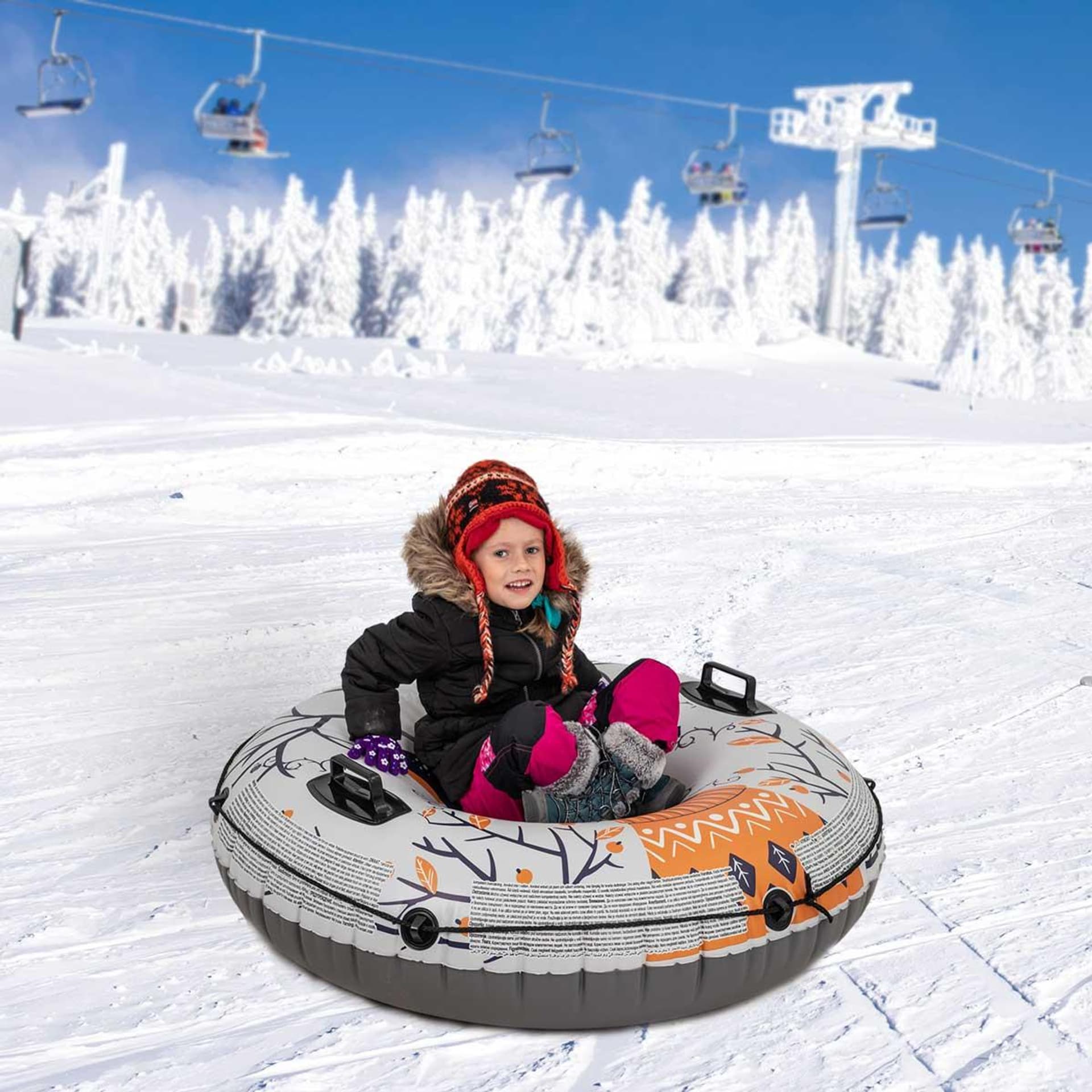 

ŚLIZG SANKI DMUCHANE SNOW BIG TUBE 110x38CM