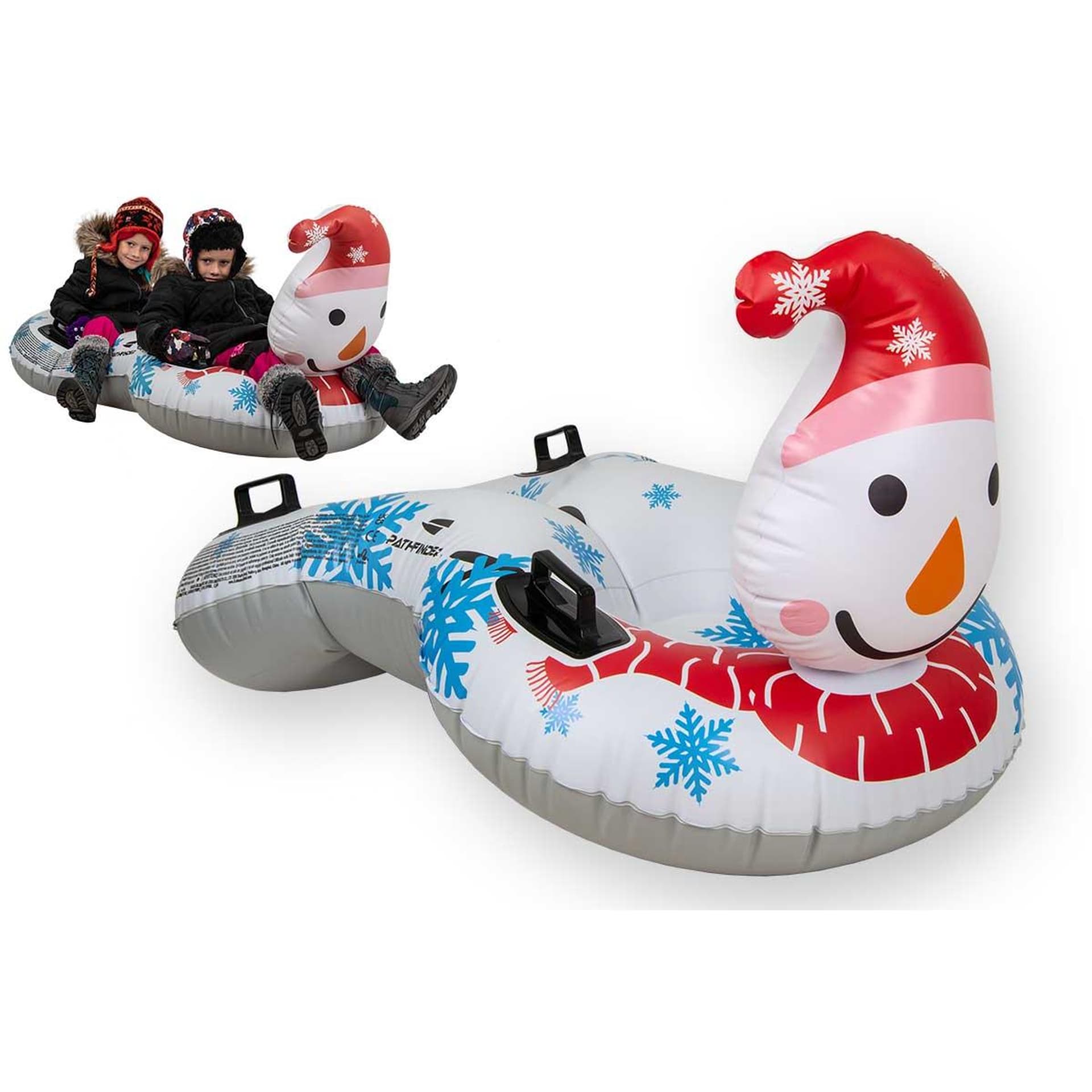 

ŚLIZG SANKI DMUCHANE 2 OSOBOWE SNOWMAN 138x74x80CM