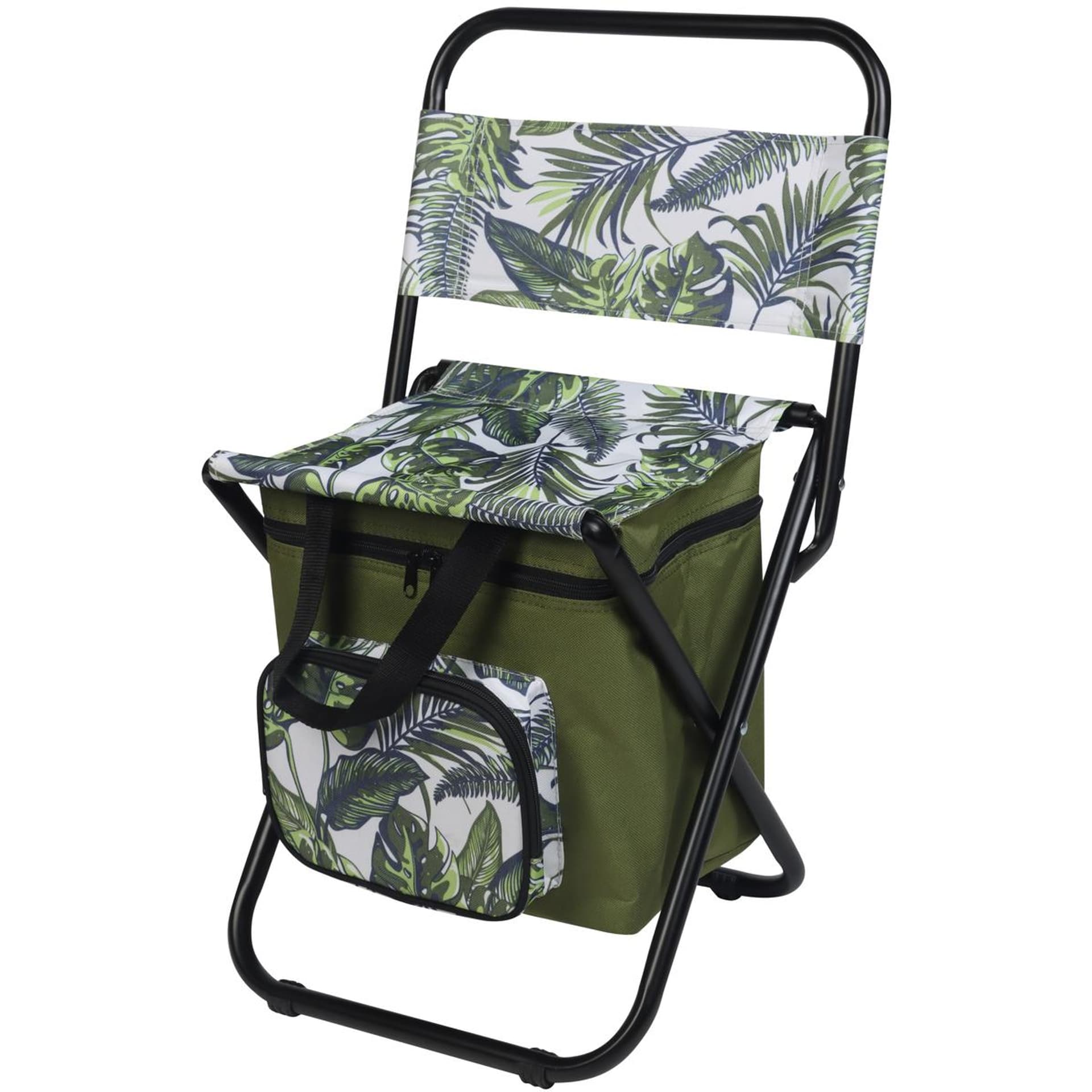 

KRZESŁO WĘDKARSKIE TURYSTYCZNE SKŁADANE JUNGLE LIGHT Z TORBĄ POD SIEDZISKIEM 35x28x58CM