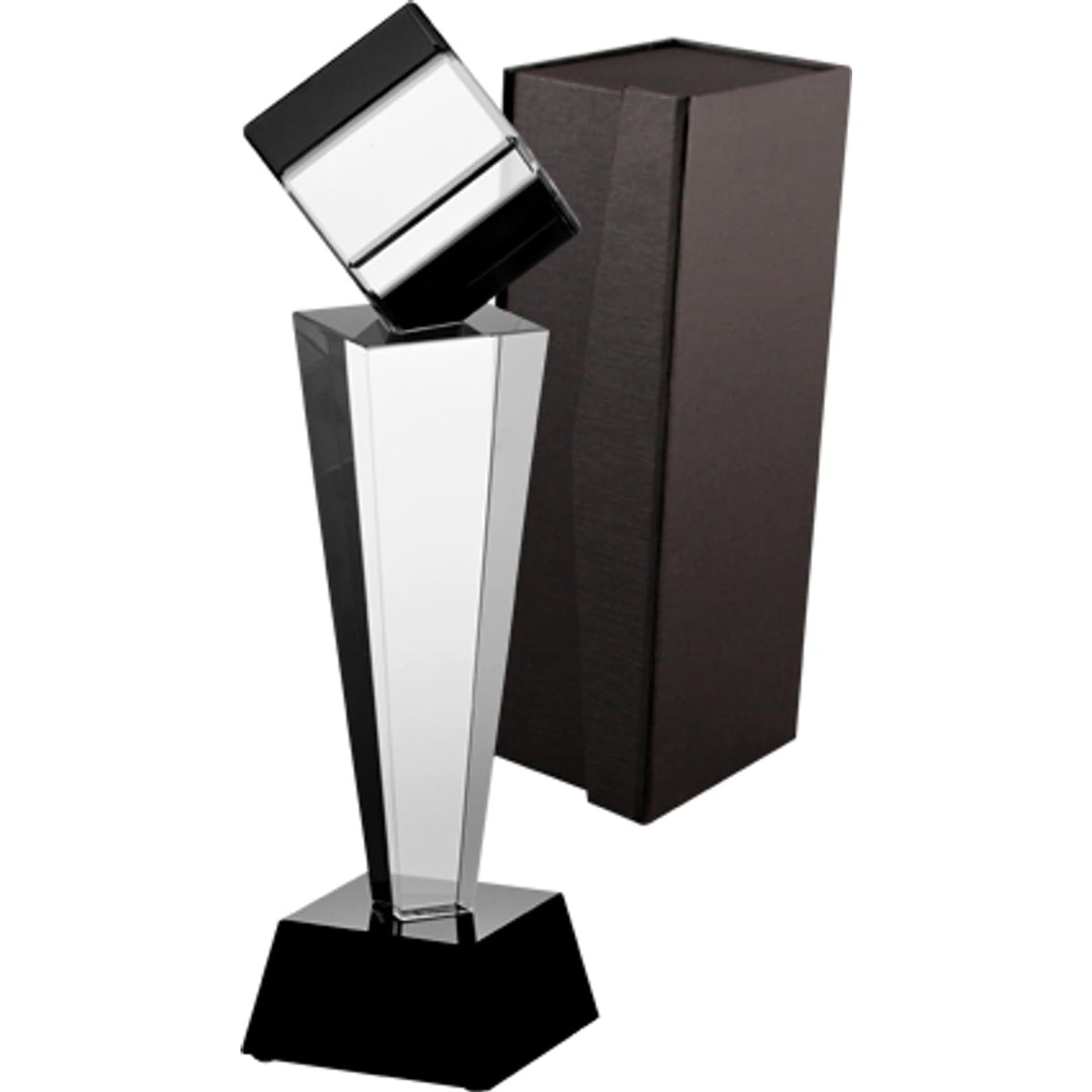 

Trofeum szklane z etui