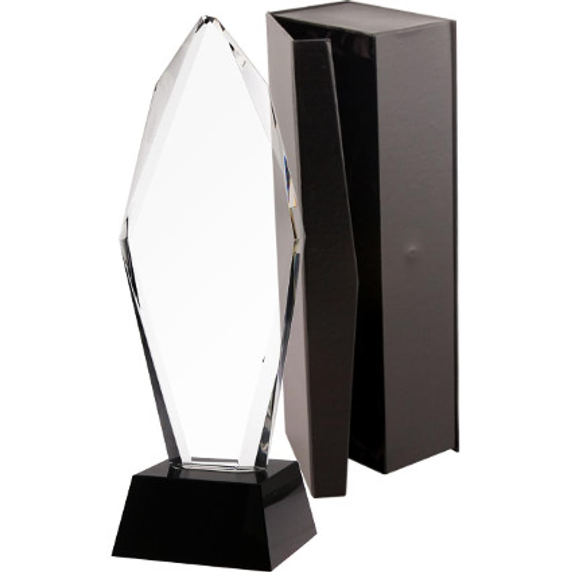 

Trofeum szklane z etui