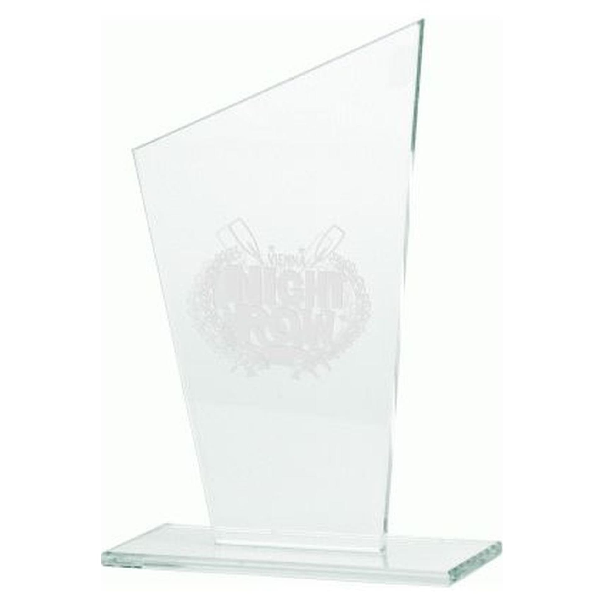 

Trofeum szklane grawerowane