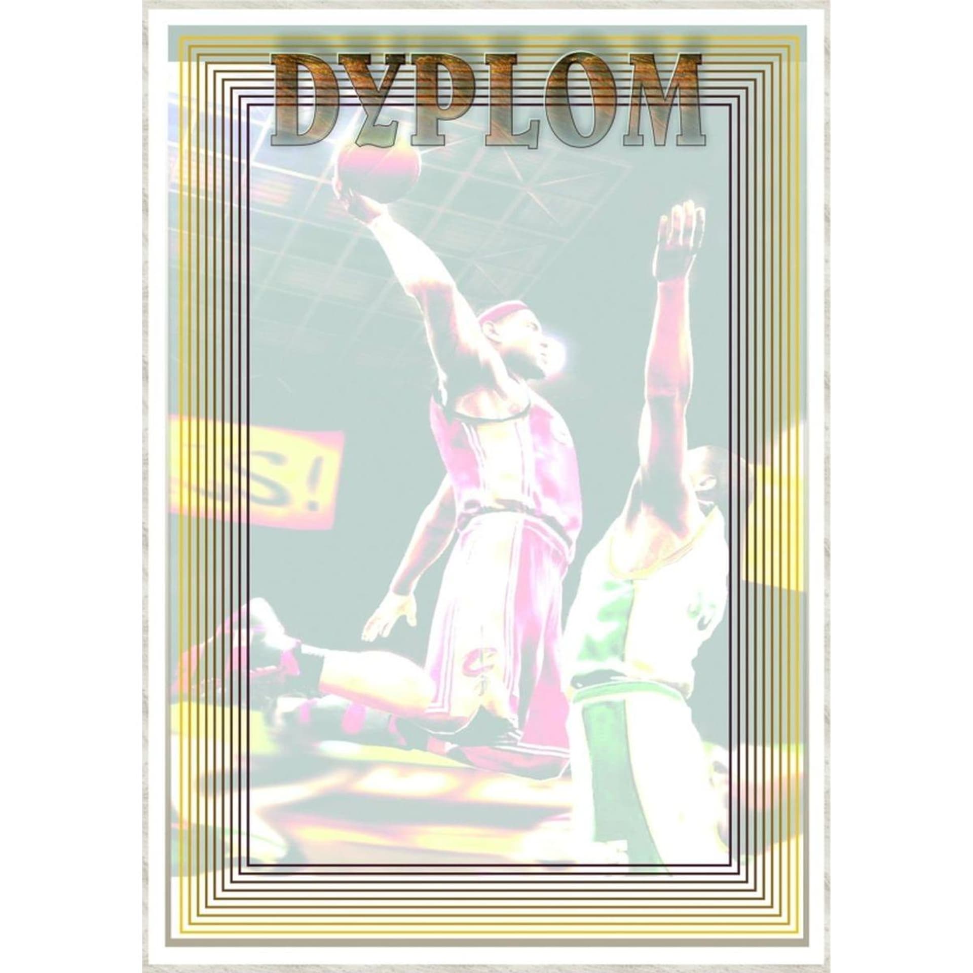 

Dyplom papierowy - koszykówka (25 szt.) DYP79, 25 szt.) dyp7