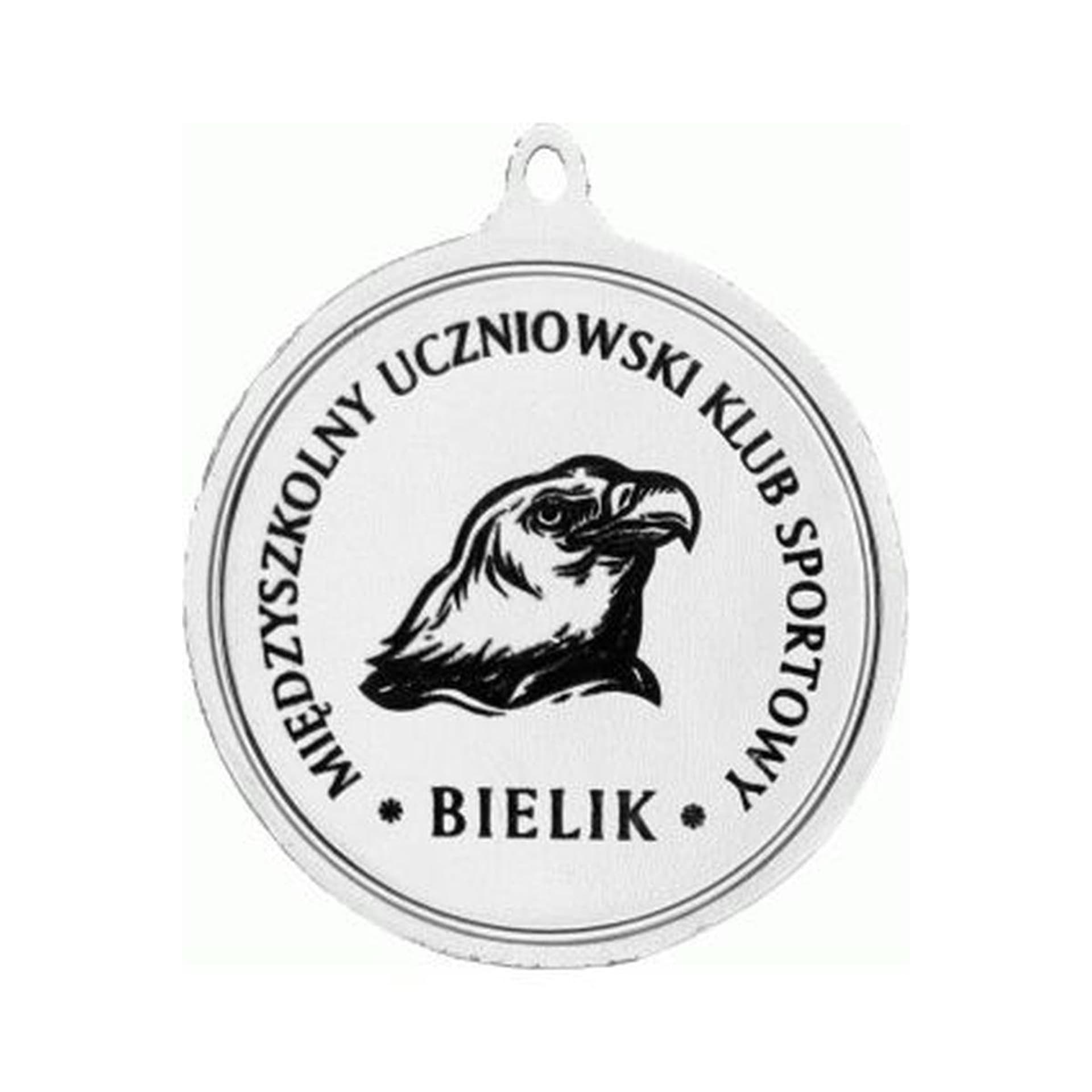 

Medal metalowy grawerowanie laserem- RMI