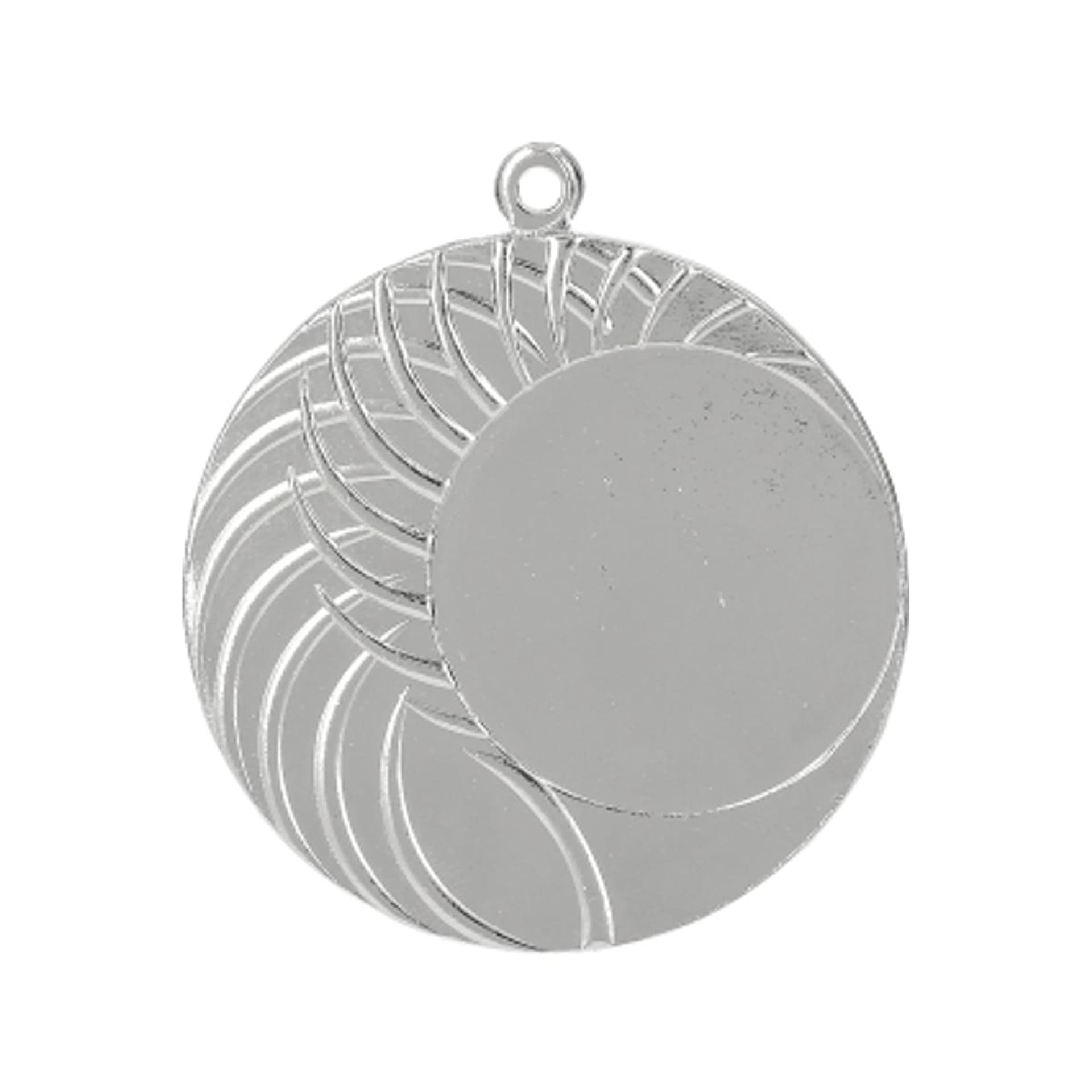 

Medal srebrny ogólny z miejscem na emblemat 25 mm - medal stalowy
