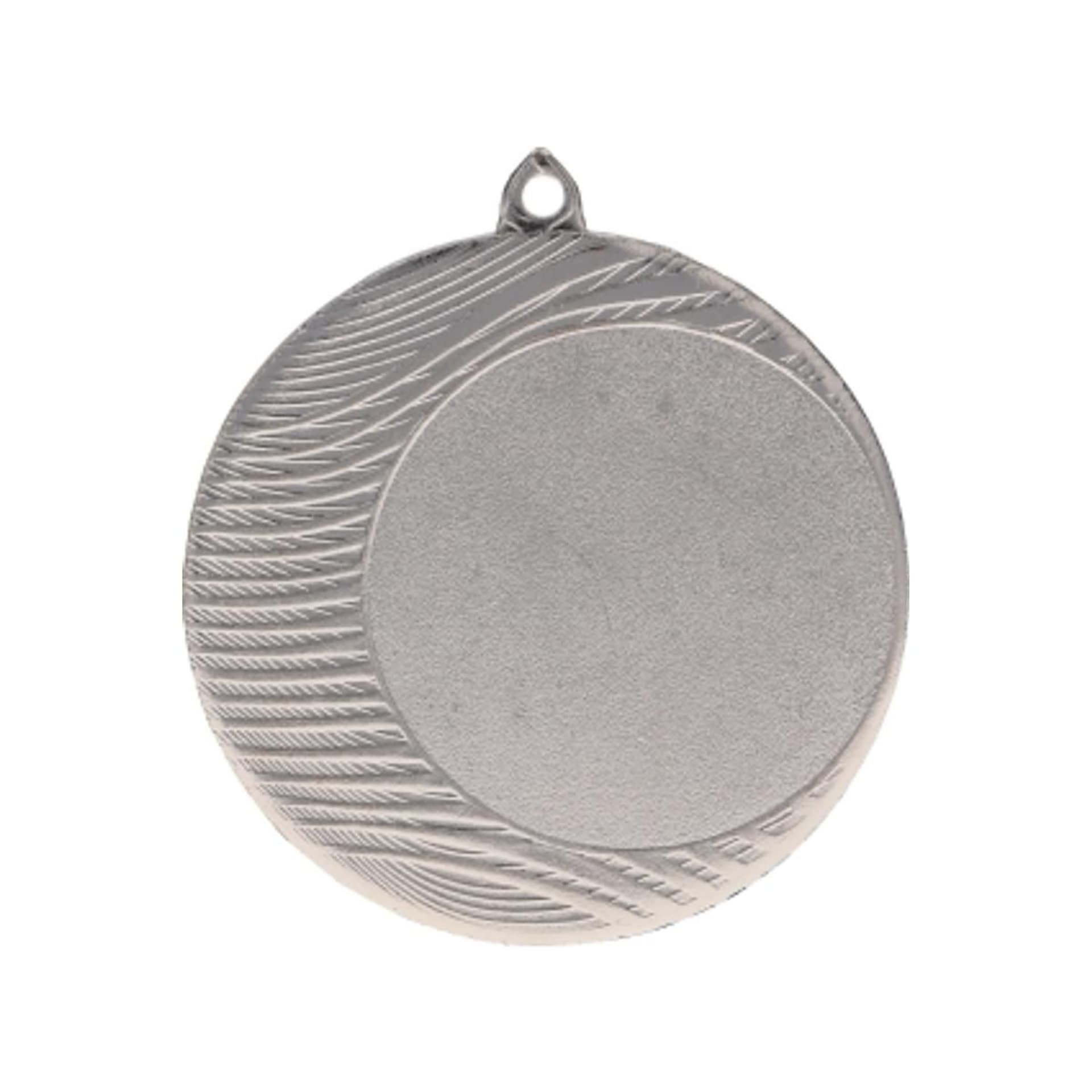 

Medal srebrny ogólny z miejscem na emblemat 50 mm - medal stalowy