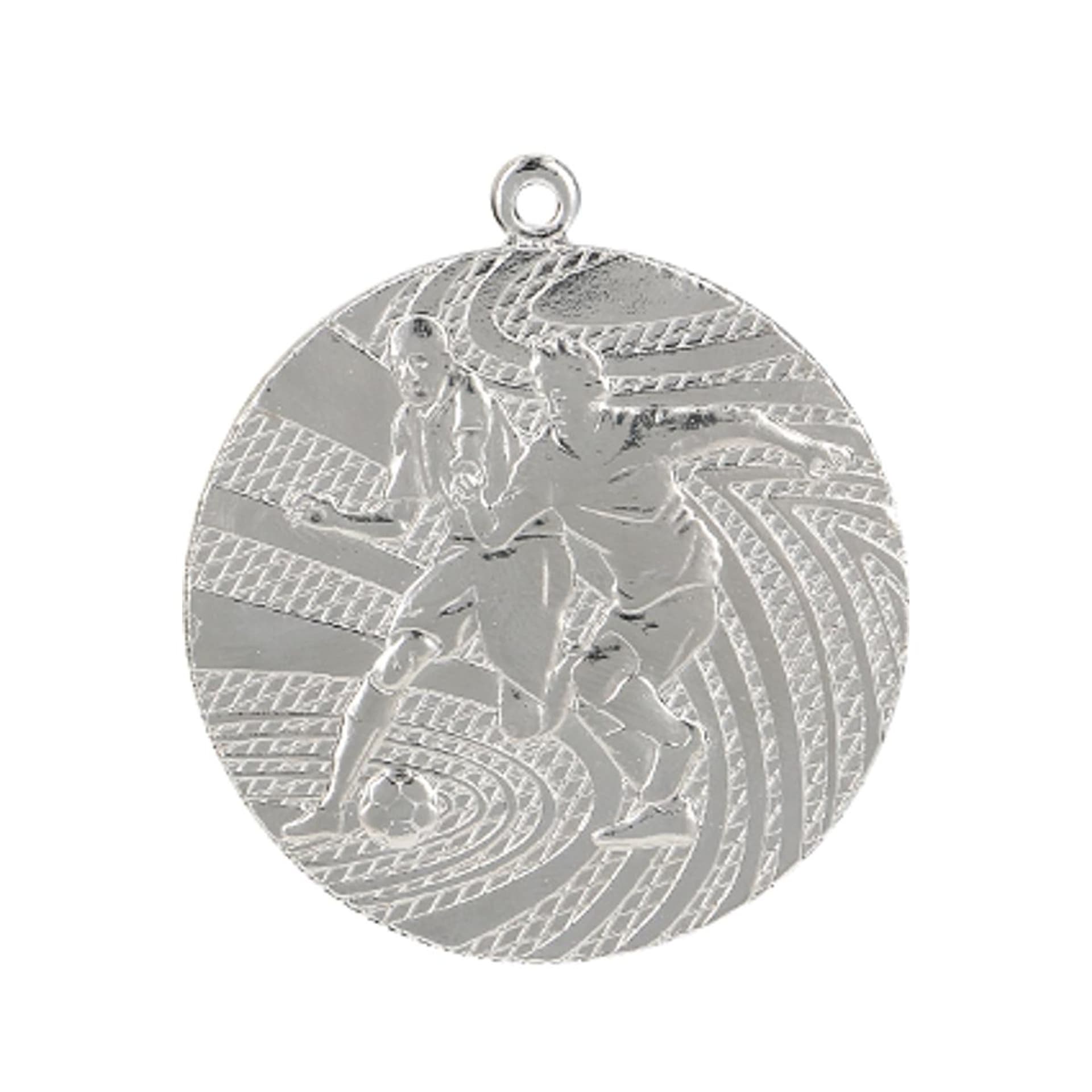 

Medal srebrny- piłka nożna - medal stalowy