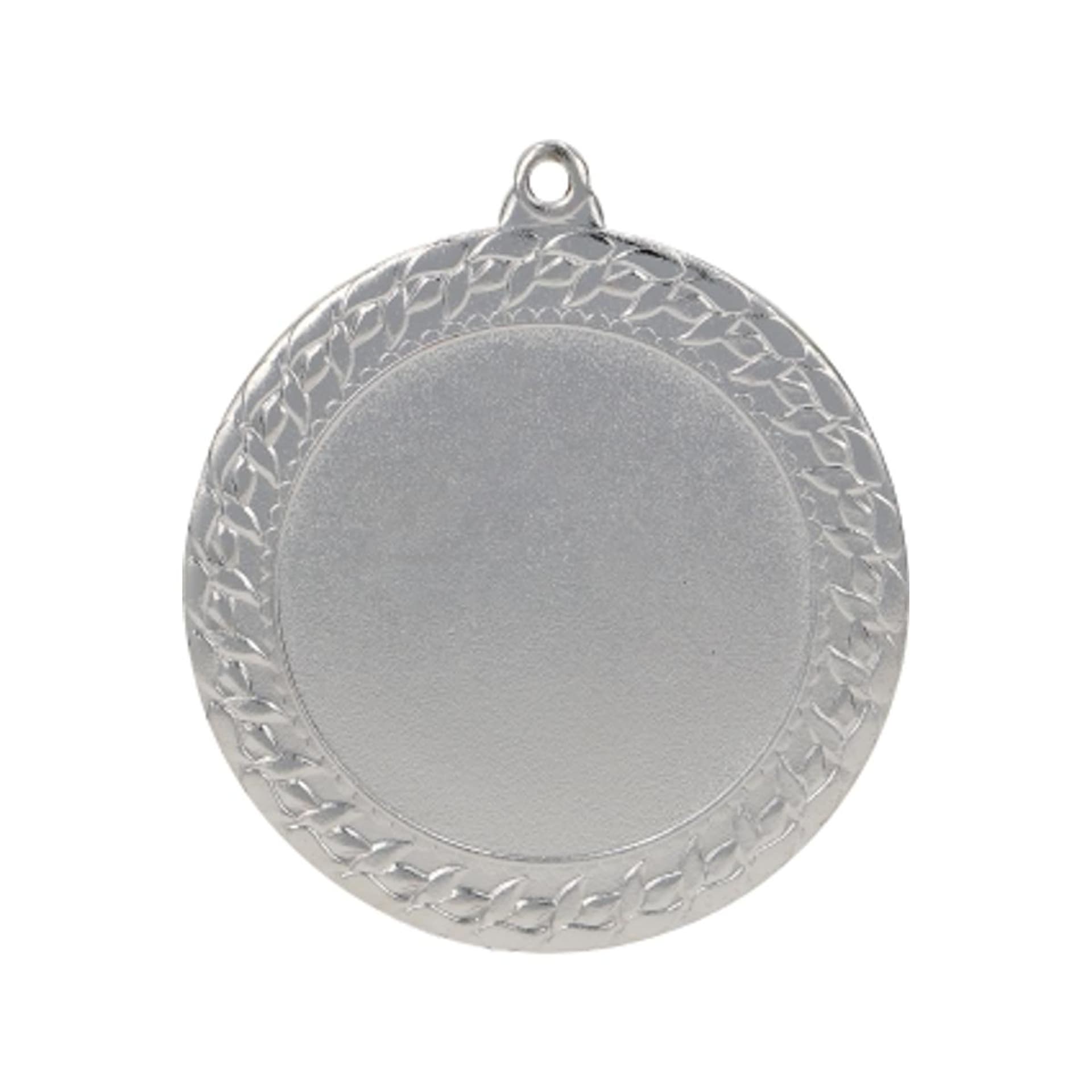 

Medal srebrny ogólny z miejscem na emblemat 50 mm - medal stalowy