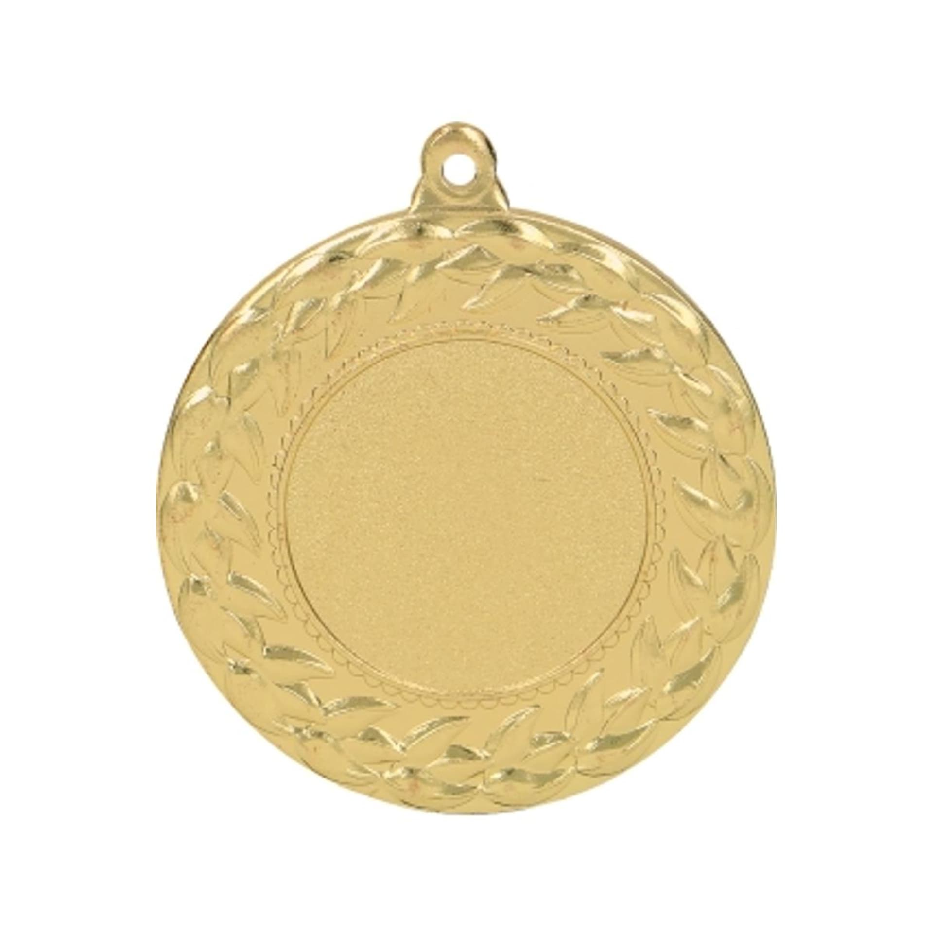 

Medal złoty z miejscem na emblemat 25 mm - medal stalowy