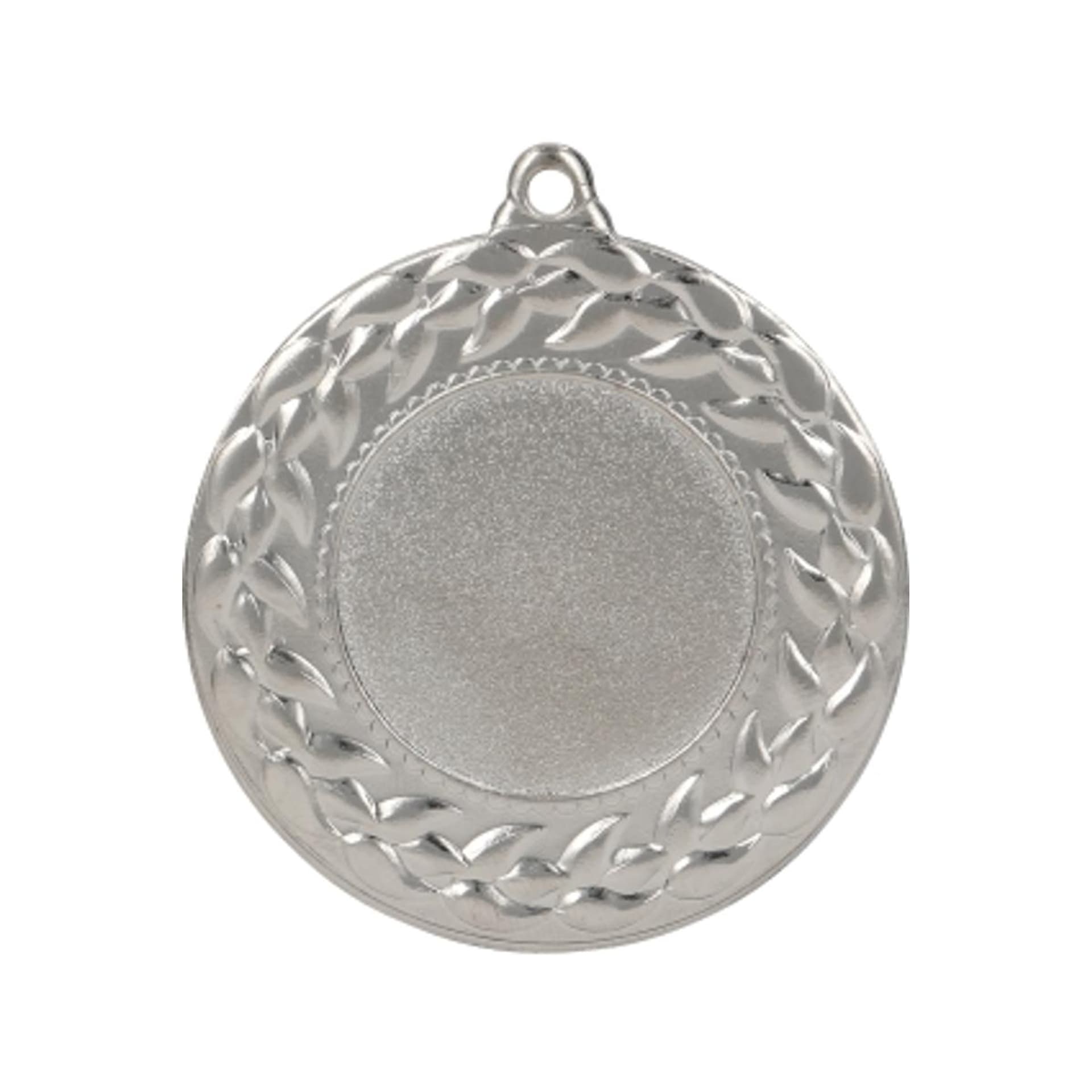 

Medal srebrny z miejscem na emblemat 25 mm - medal stalowy