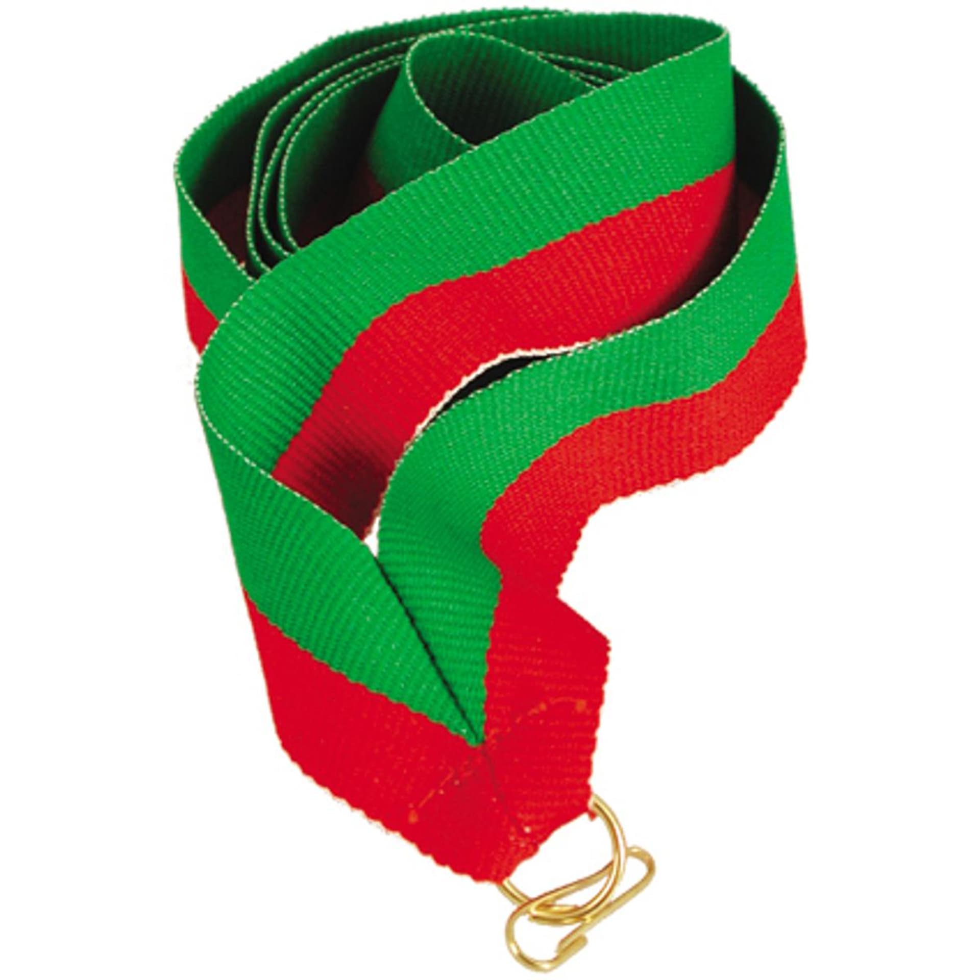 

Wstążka 22 mm - zielono-czerwona