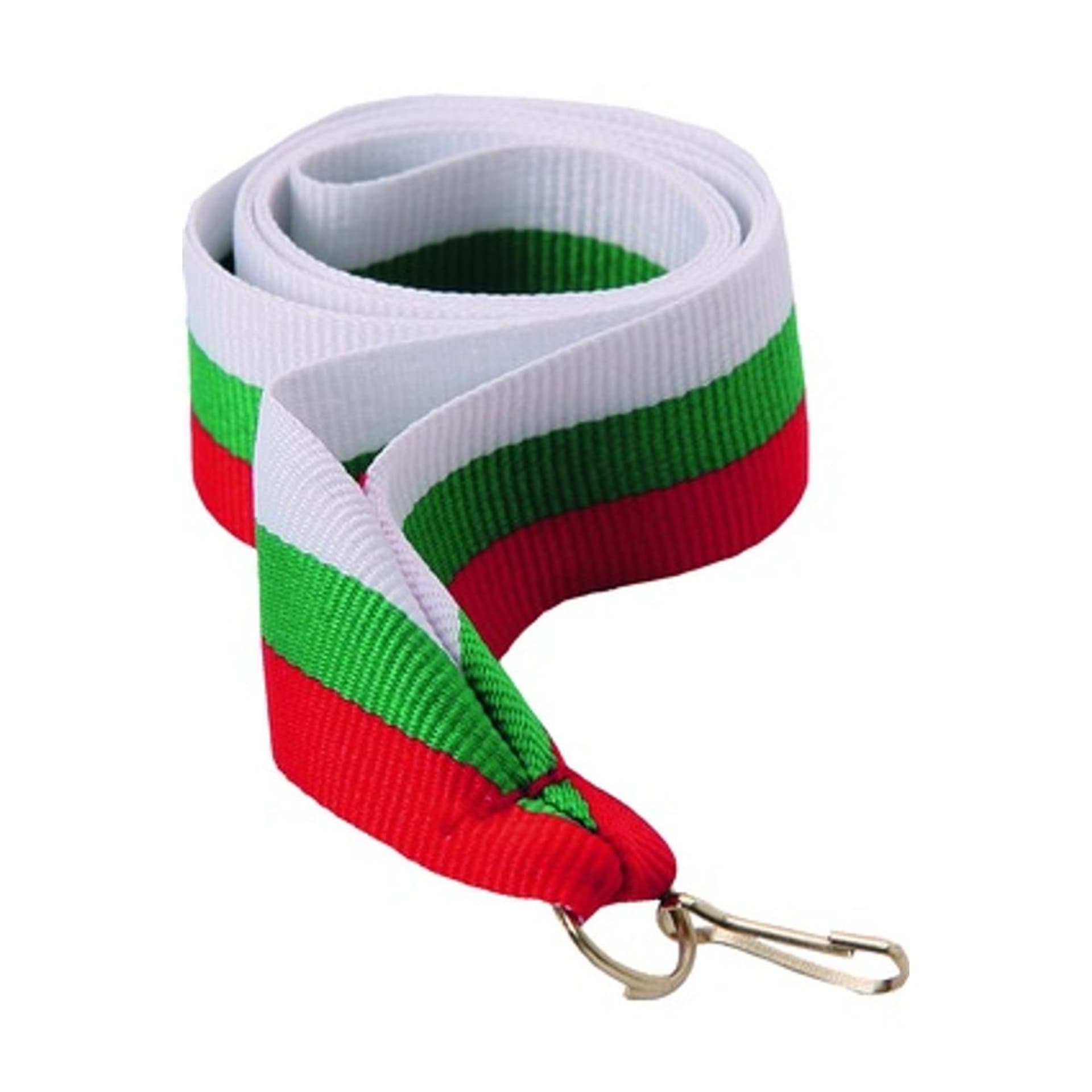 

Wstążka 11 mm - biało-zielono-czerwona
