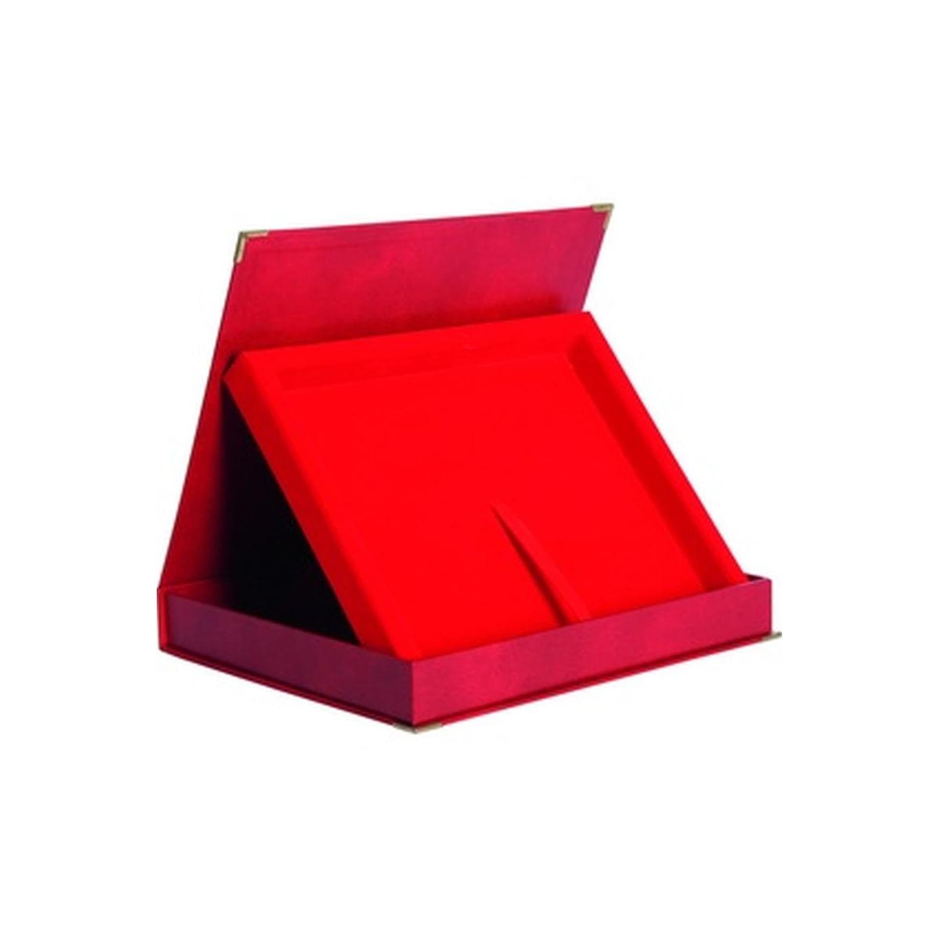 

Etui z tworzywa sztucznego poziome w kolorze czerwonym - na deskę 200x150