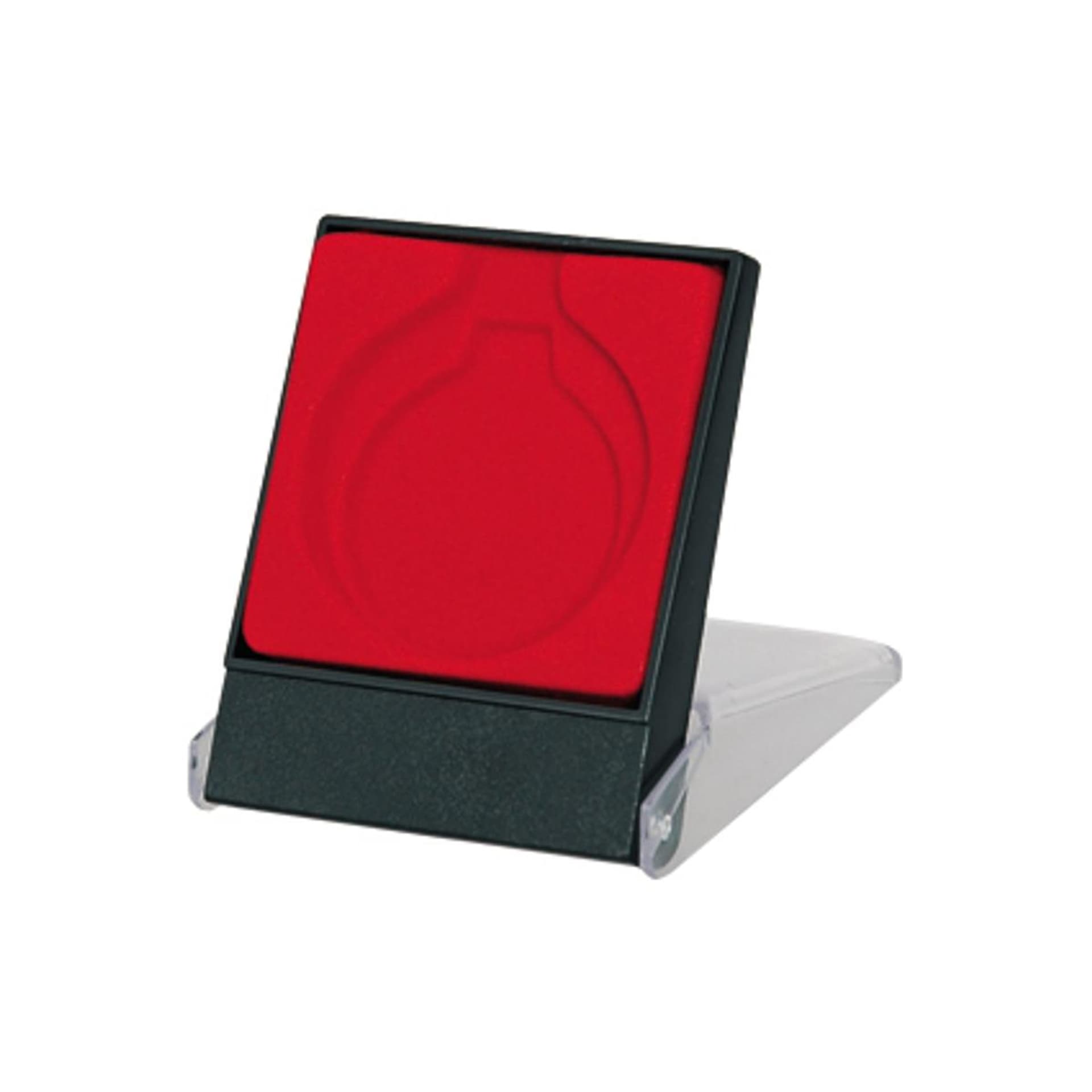 

Etui plastikowe na medal 50mm 90x89x18mm czerwone - A009T BK/R