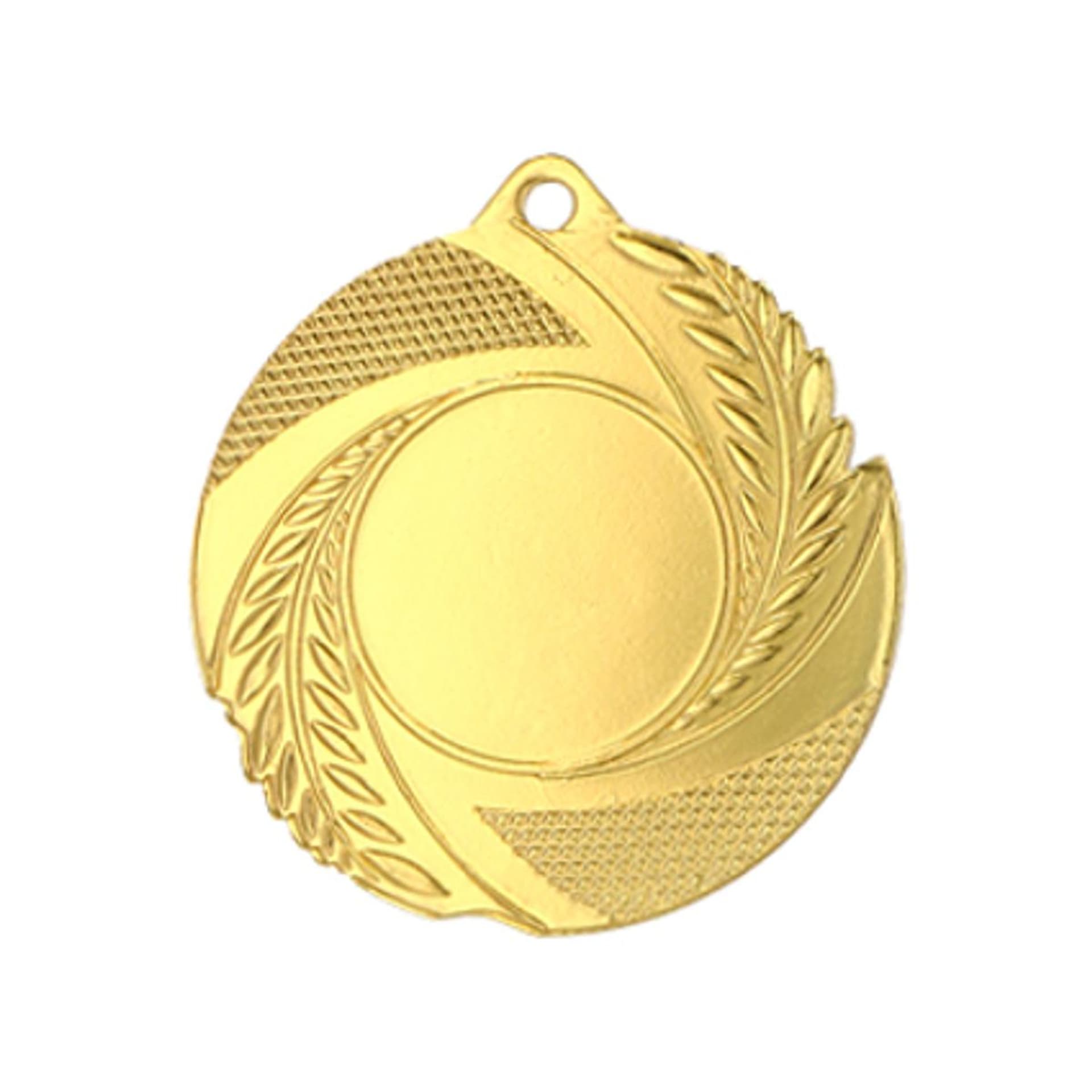 

Medal złoty ogólny z miejscem na emblemat 25 mm - medal stalowy