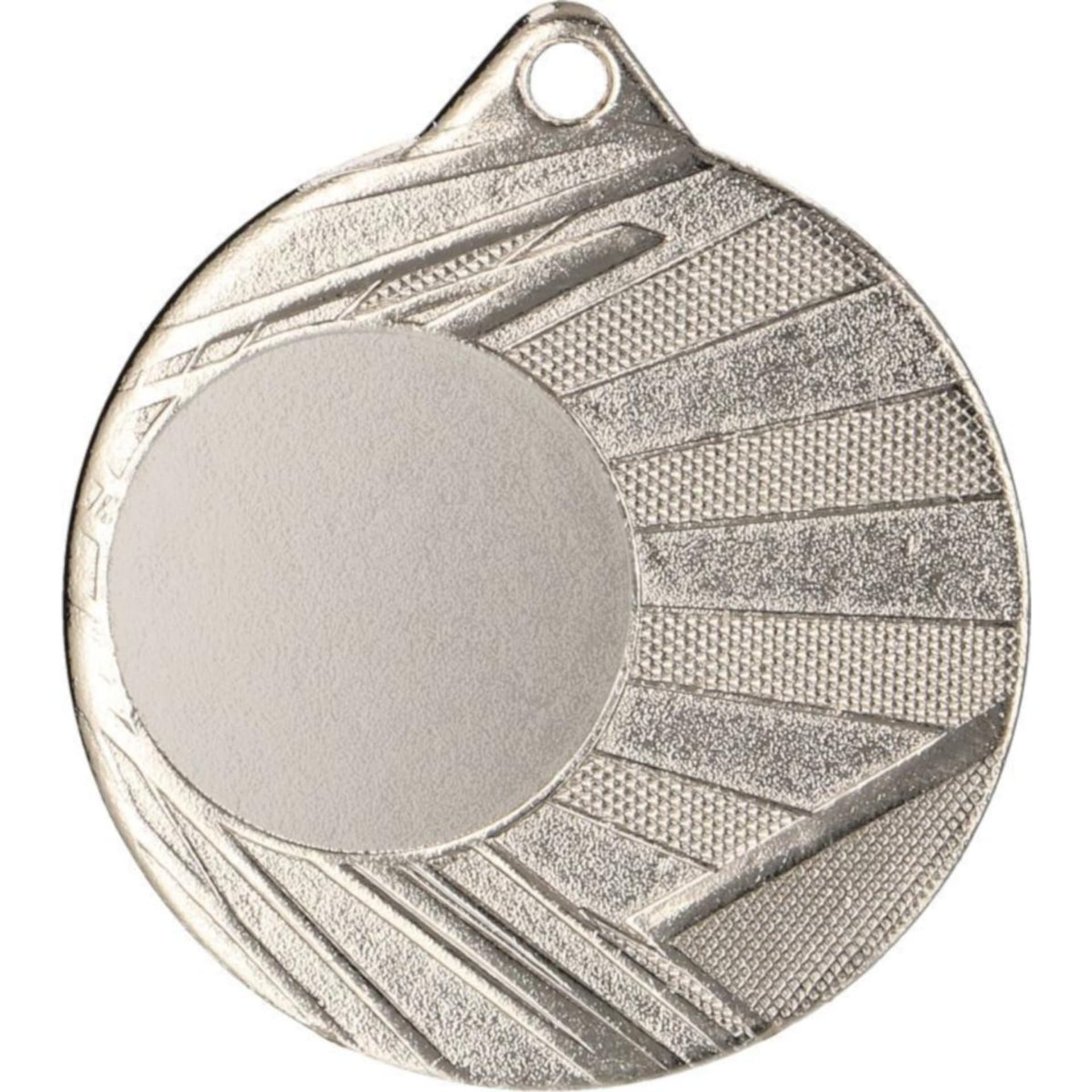 

MEDAL Z MIEJSCEM NA WKLEJKĘ SREBRNY ŚR 50mm