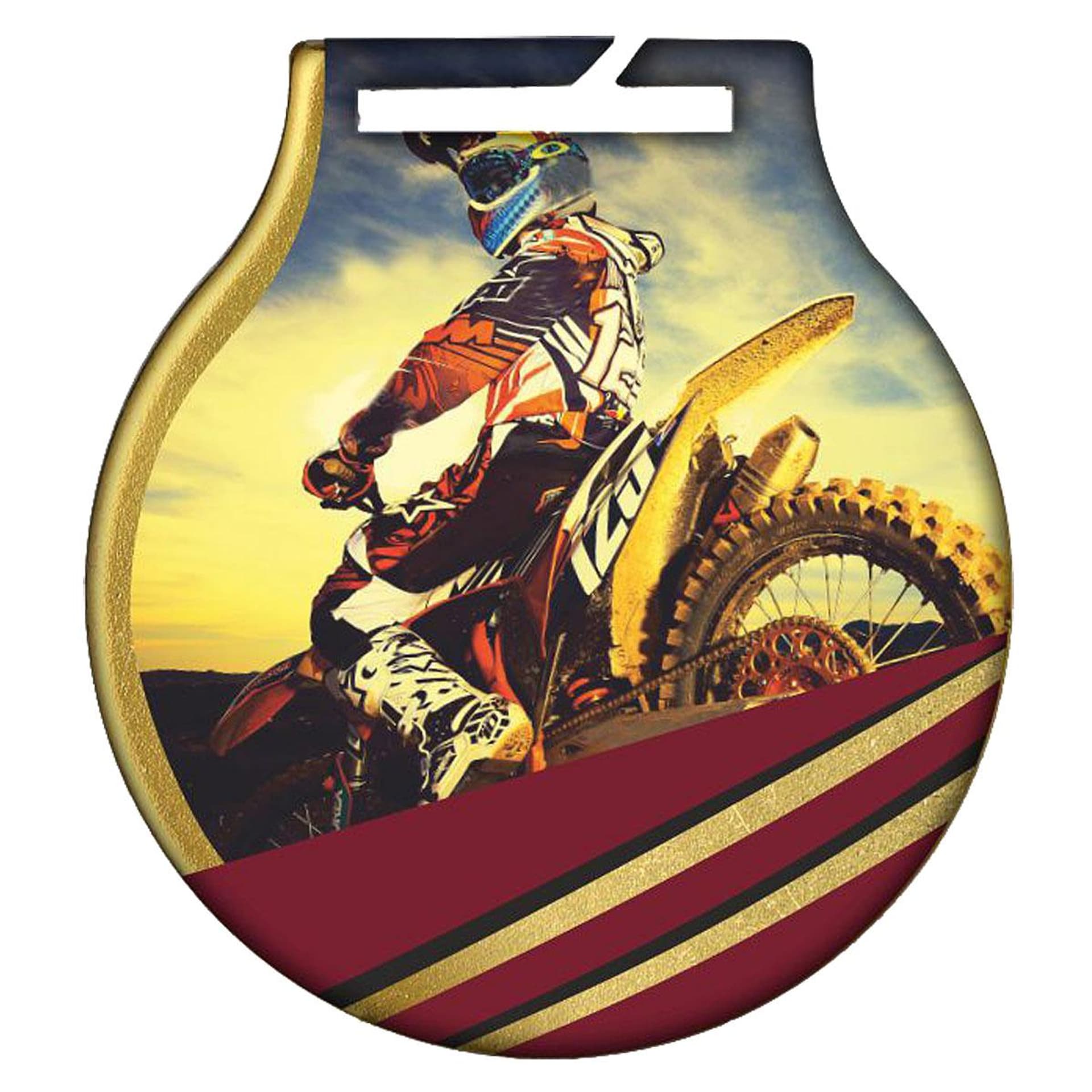 

MEDAL STALOWY Q-Medals MOTOCROSS MC61