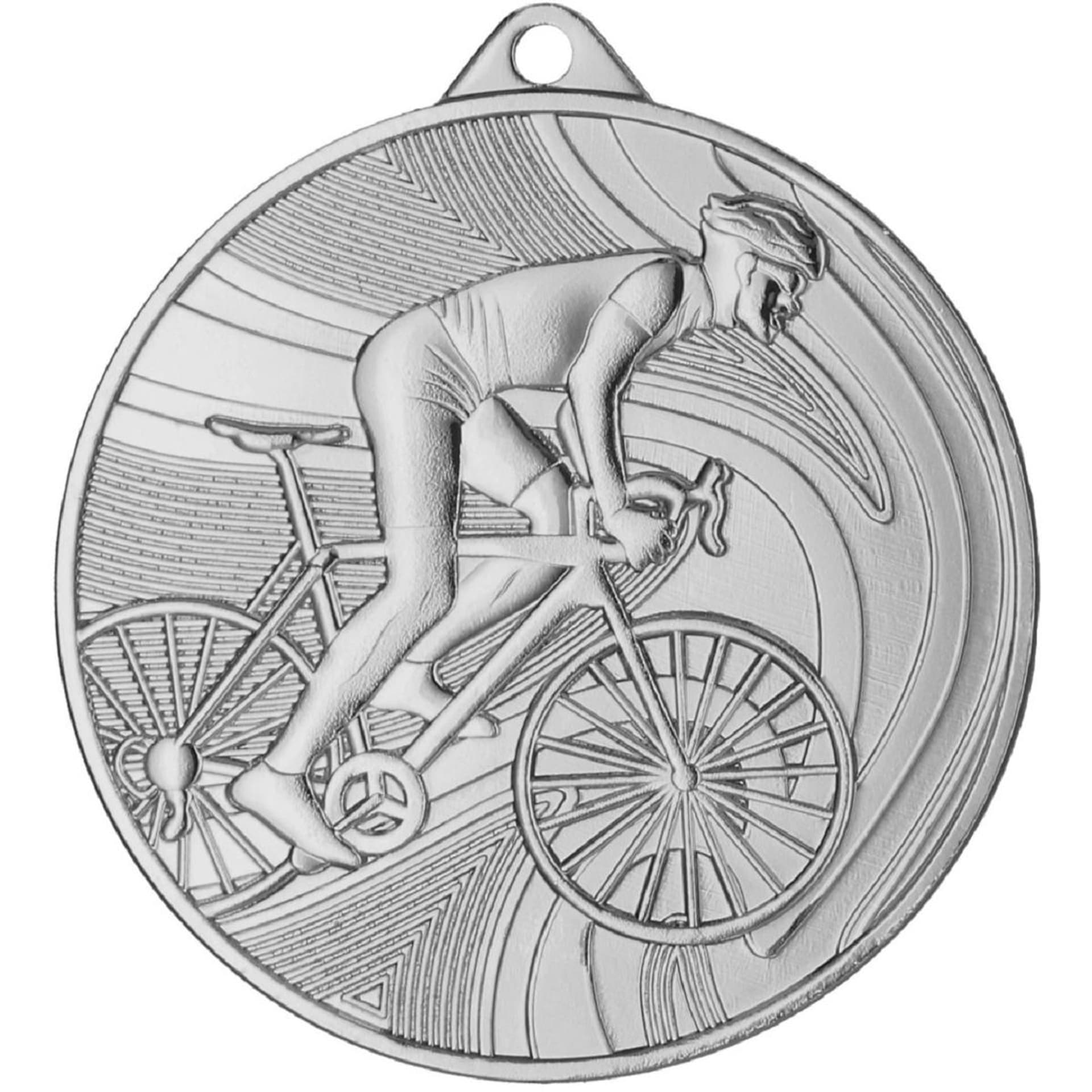 

Medal srebrny- kolarstwo - medal stalowy