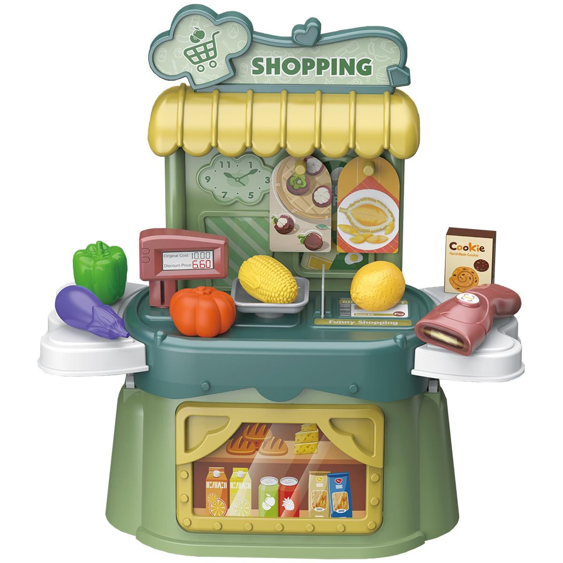 

SUPERMARKET - TORBA - KOSZYK 3W1 28,3X11,8X31,8CM
