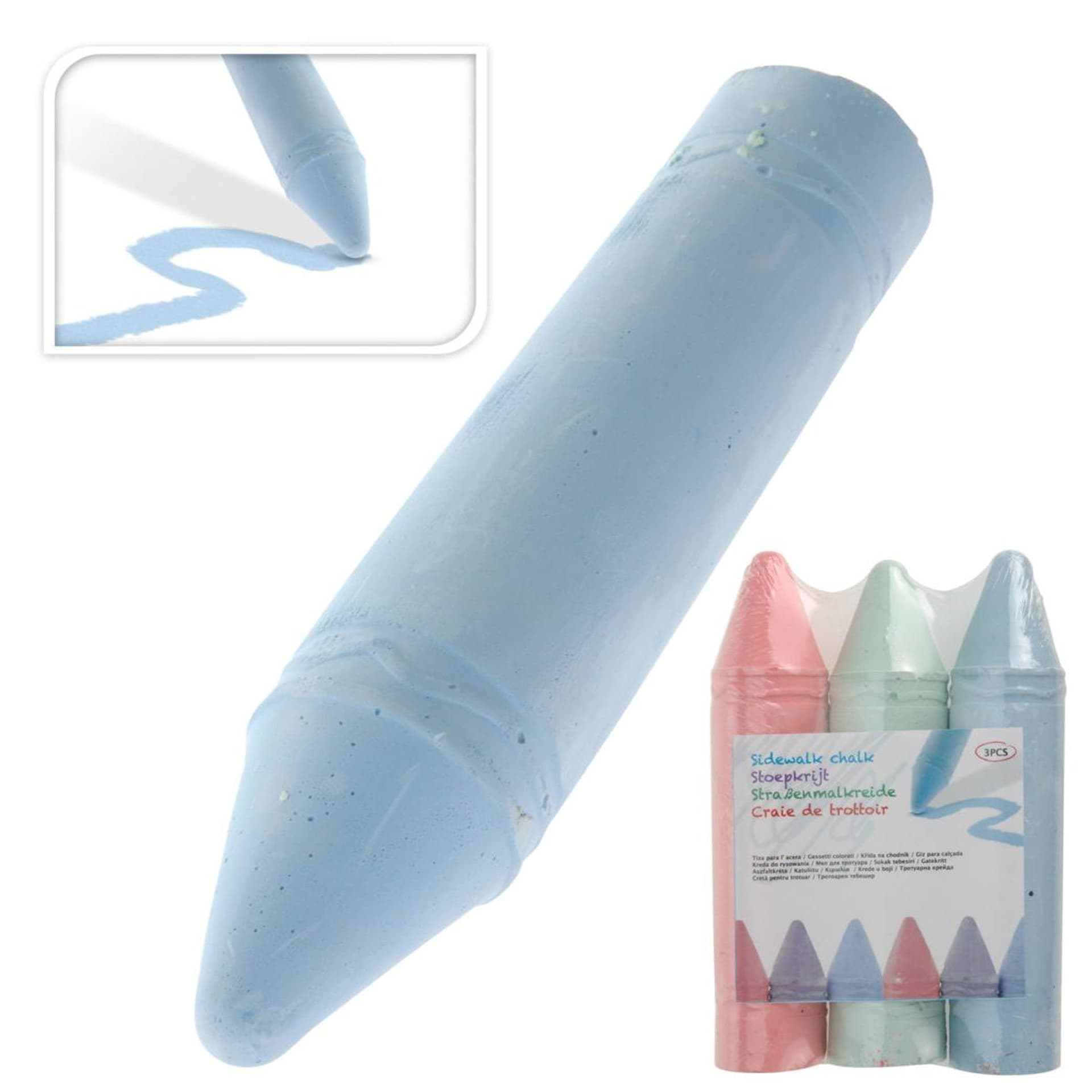 

KREDA CHODNIKOWA JUMBO 3 SZT