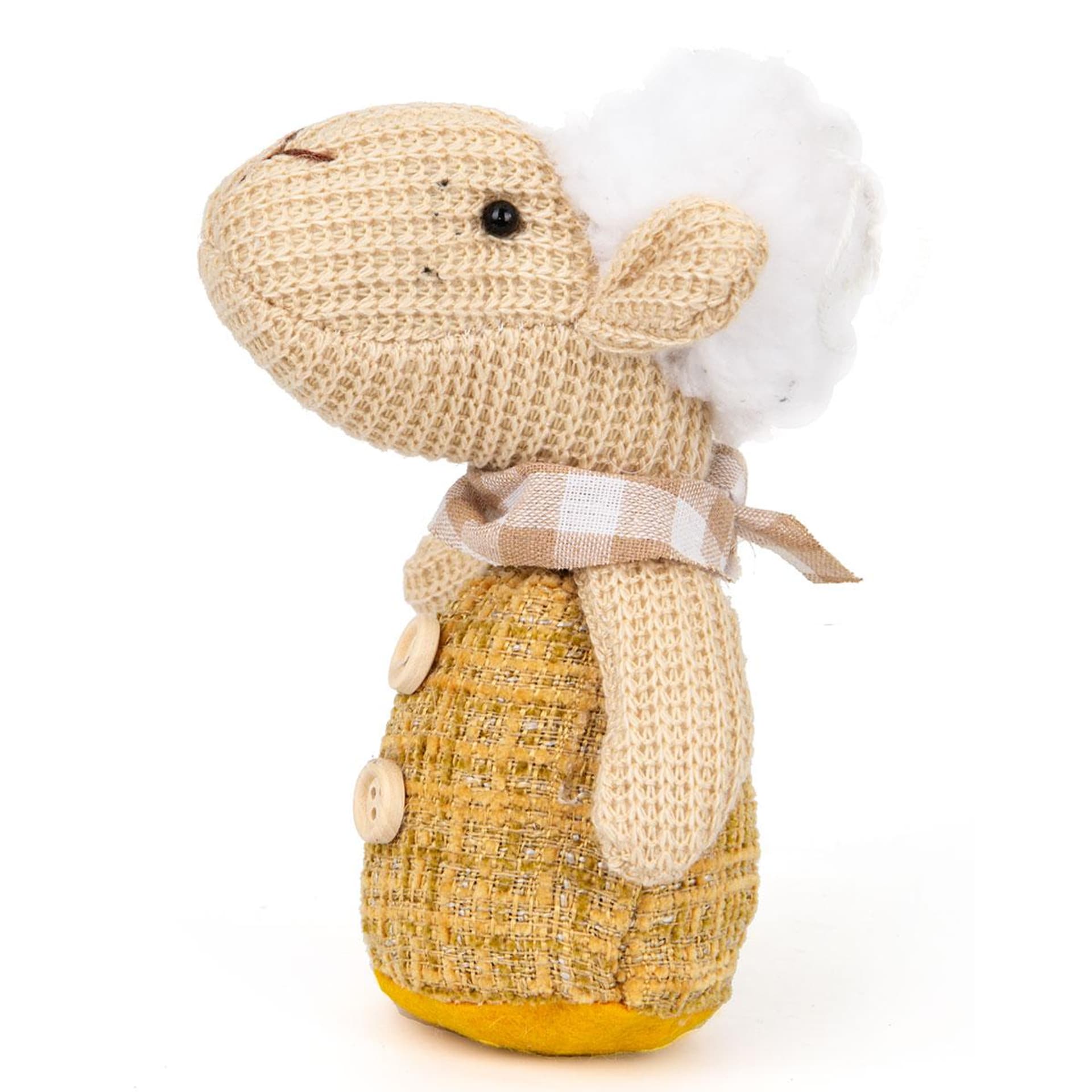 

BARANEK OWIECZKA 13CM ŻÓŁTY DEKORACJA WIOSENNA