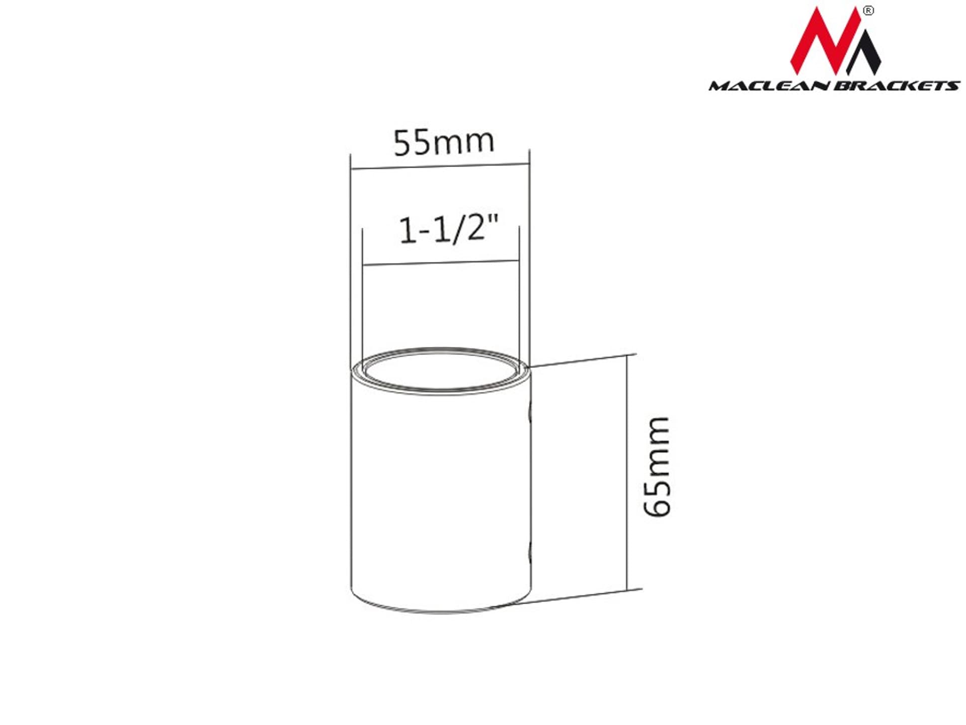 

MC-709 43389 Tuba / łącznik do uchwytu TV 50kg Profi Market System