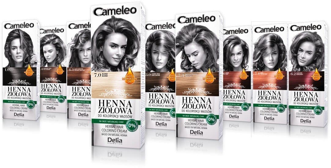 

Delia Cosmetics Cameleo Henna Ziołowa nr 1.0 czarny 75g