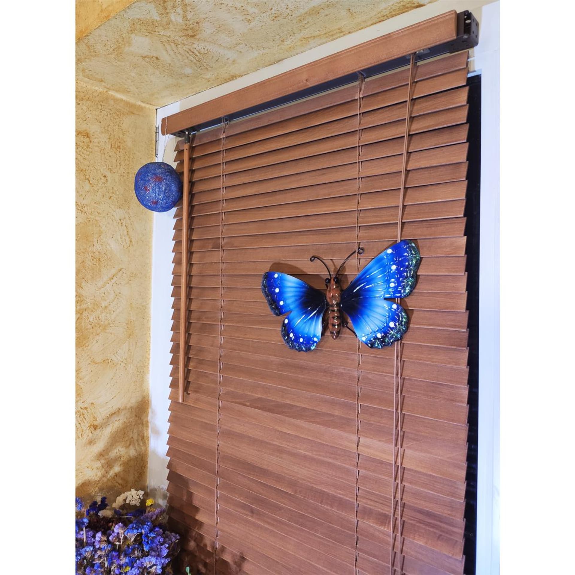 

MOTYL DEKORACYJNY 26CM NIEBIESKI