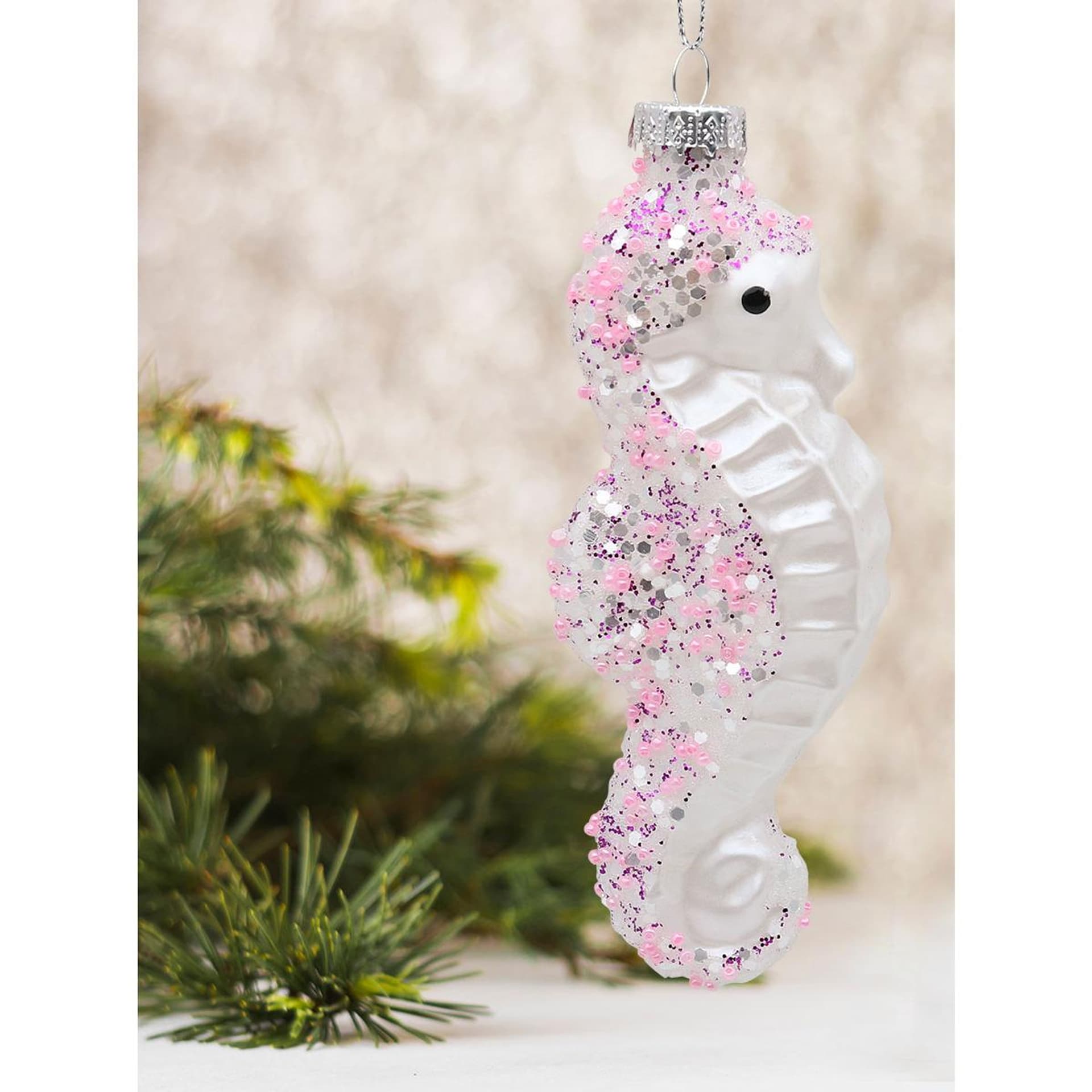 

BOMBKA FORMÓWKA SZKLANA SEA HORSE 15,5CM