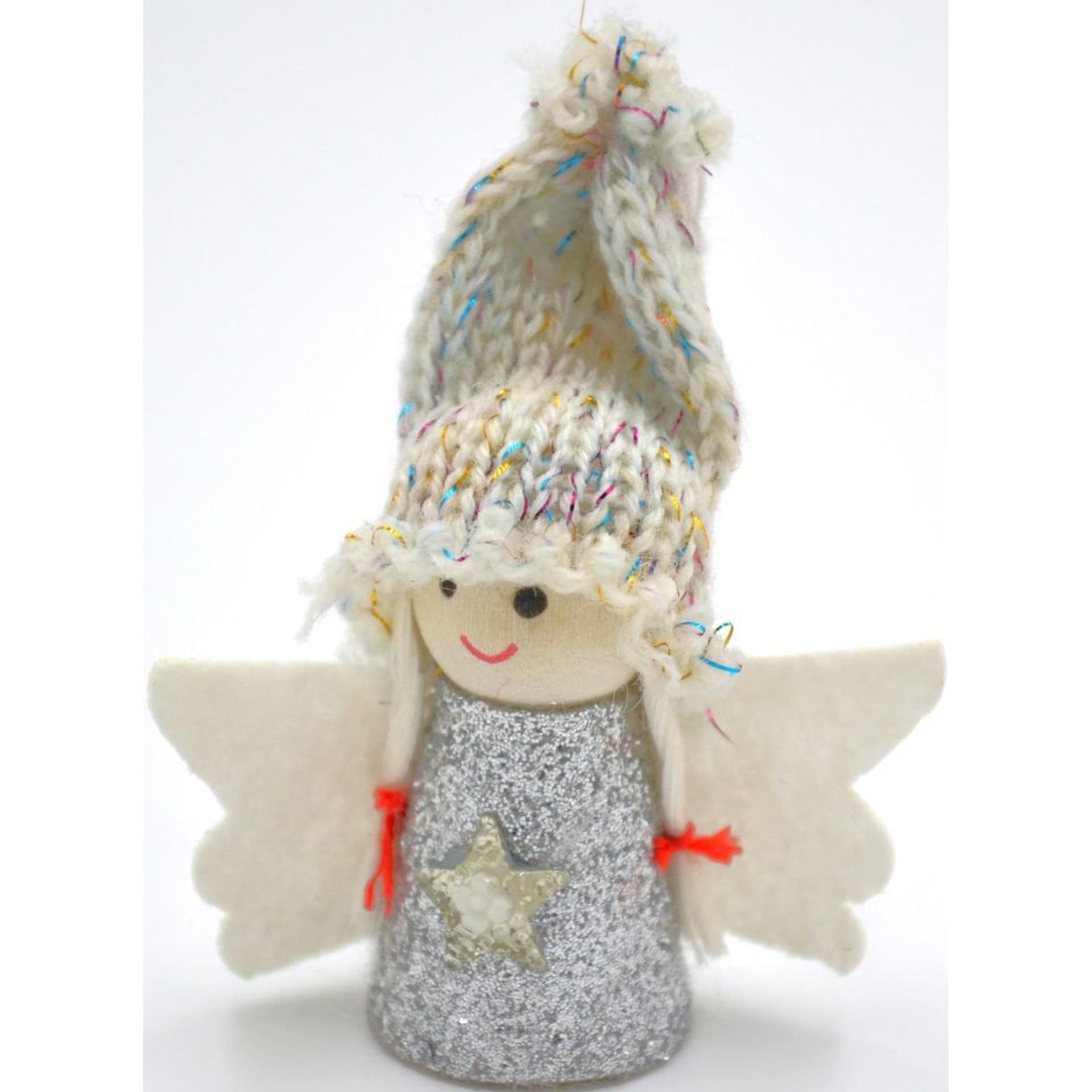

ZAWIESZKA ANIOŁEK SREBRNY 7CM