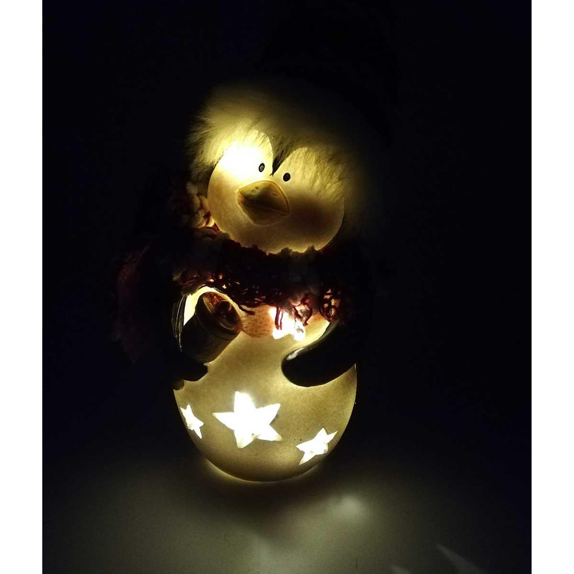 

FIGURKA PINGWIN LED 7x6x16CM