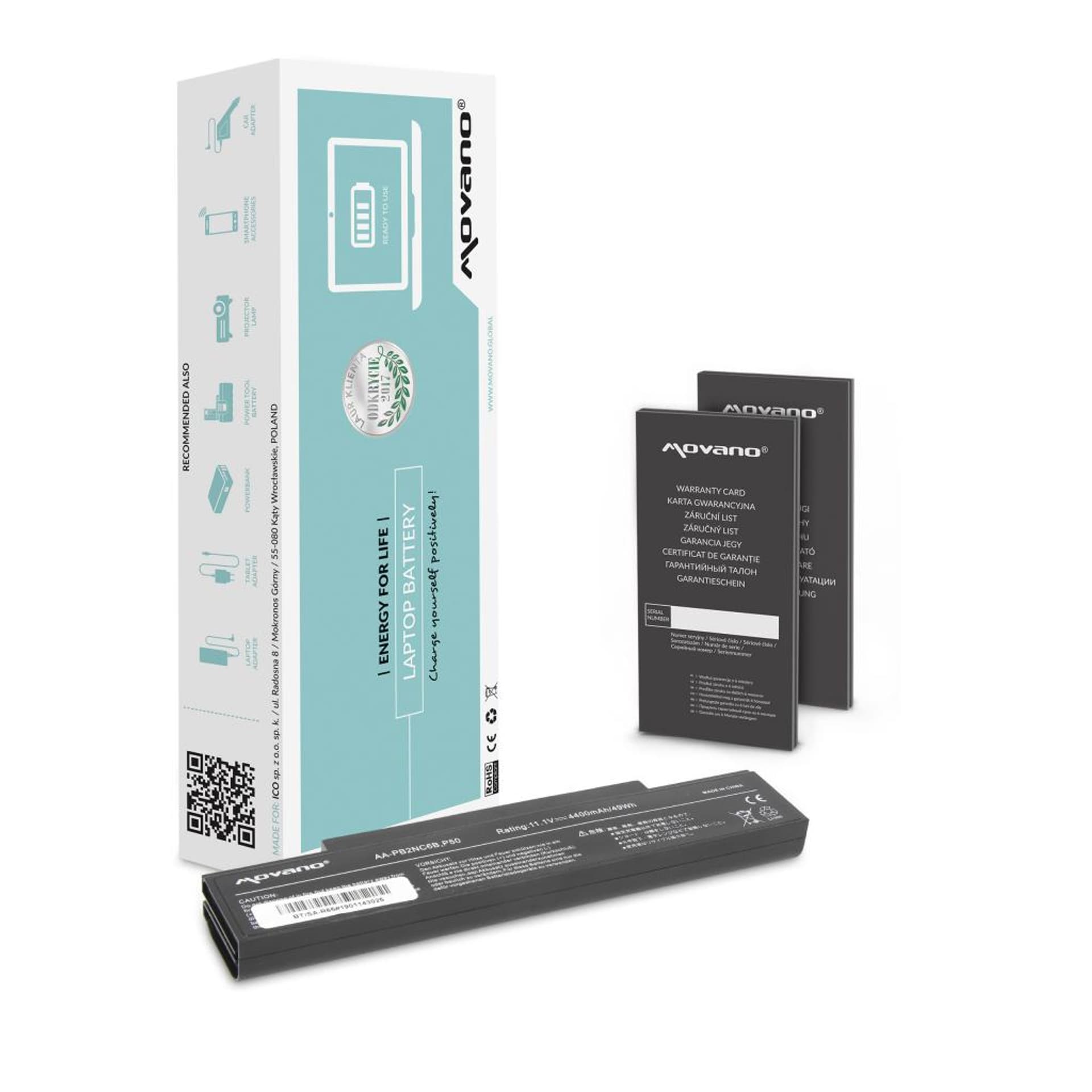 

bateria movano Samsung P60, R60, R70, X60, Q70