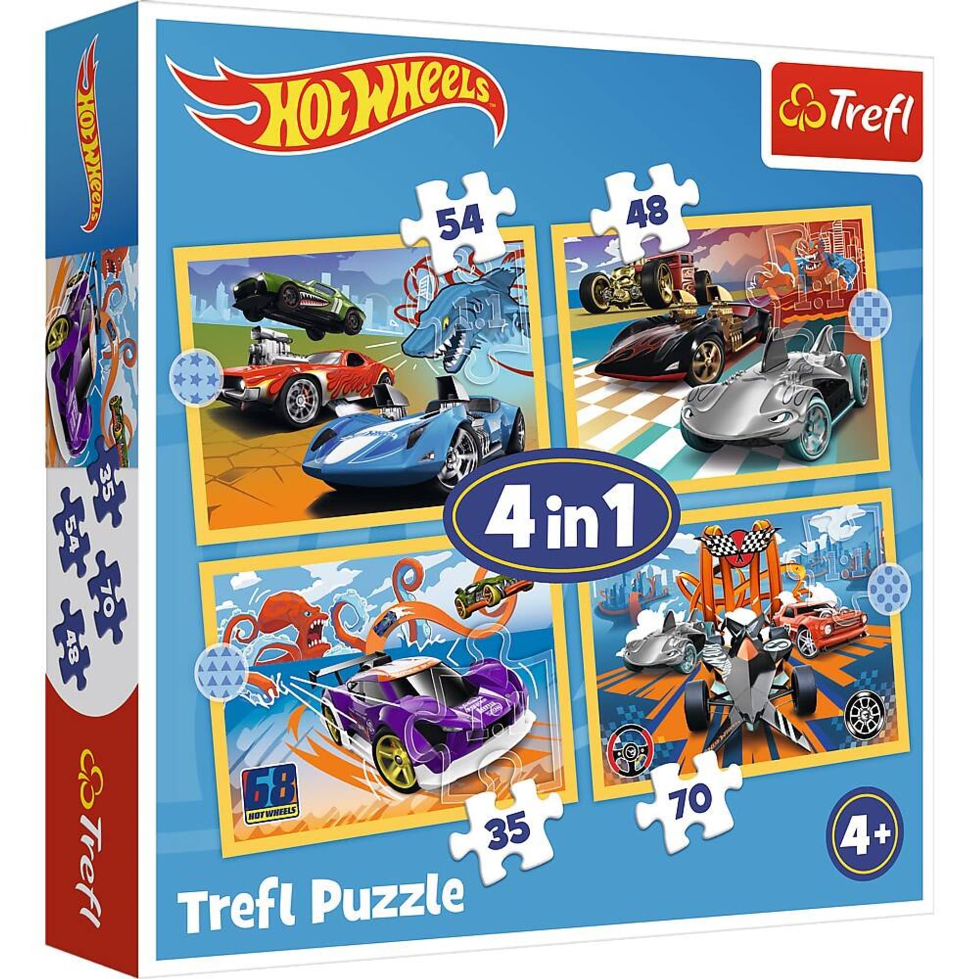 

POJAZDY HOT WHEELS *4w1*